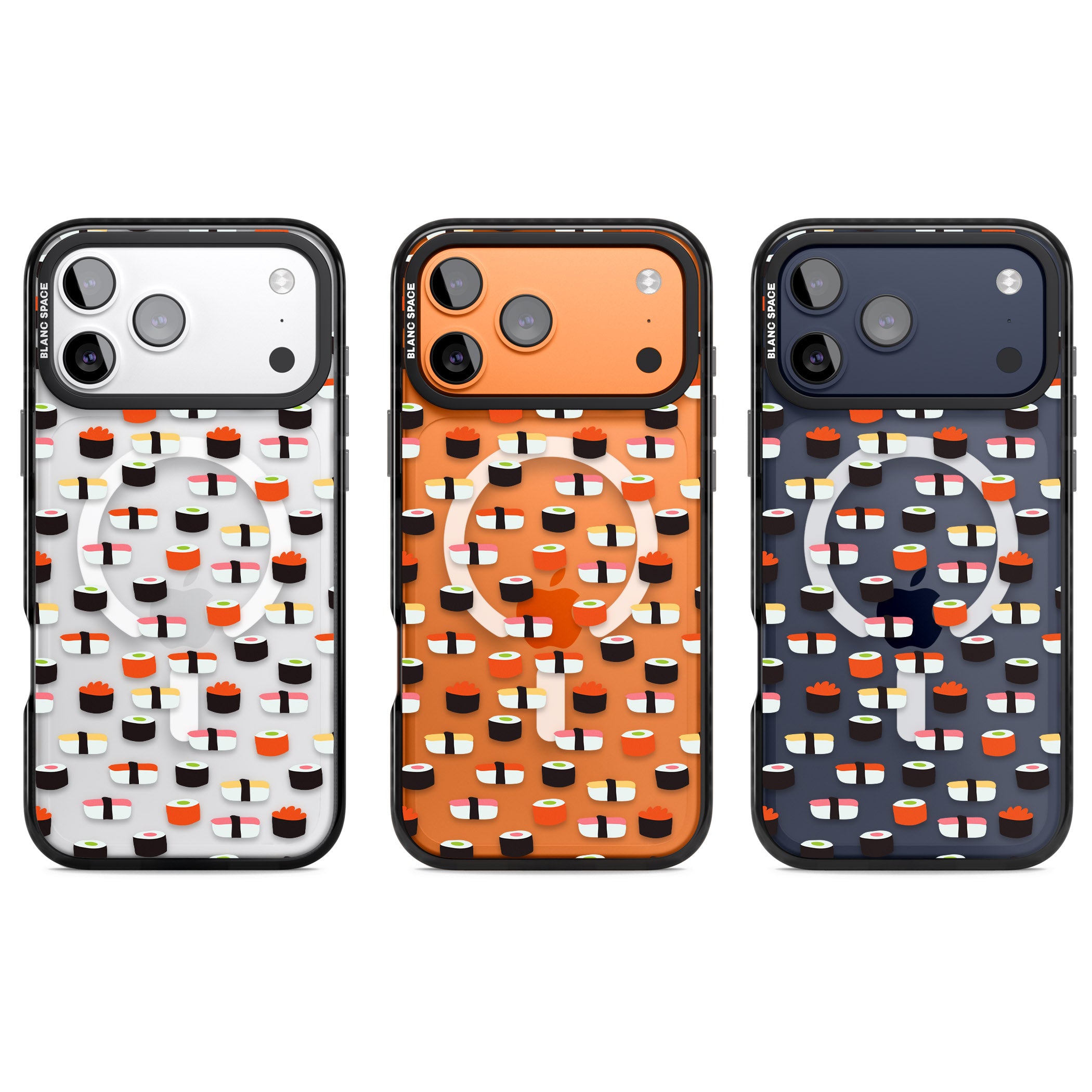 Sushi Pop iPhone 17 Pro Impact Pro Black Phone Case APT Impact Protection