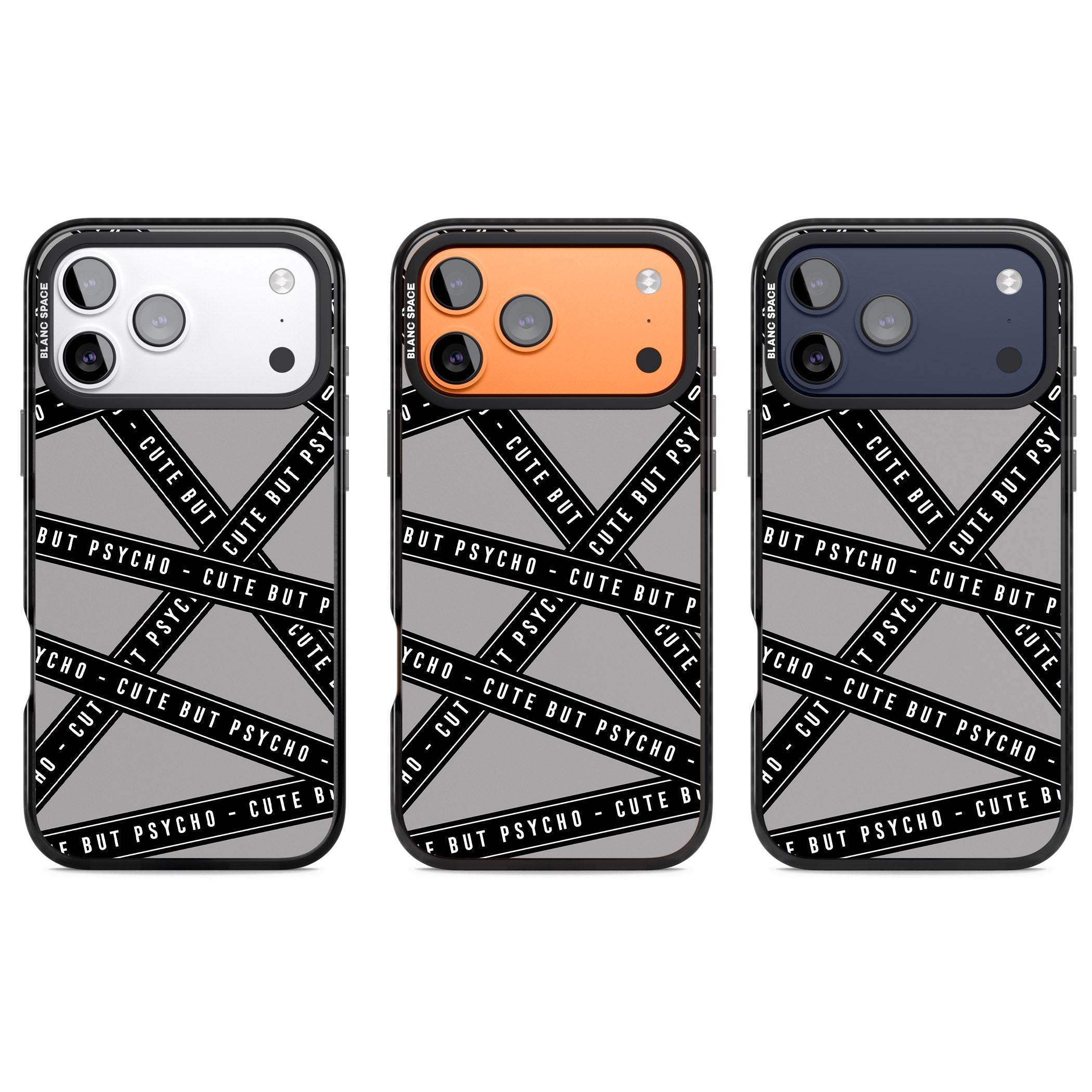 Cute But Psycho iPhone 17 Pro Impact Pro Black Phone Case APT Impact Protection
