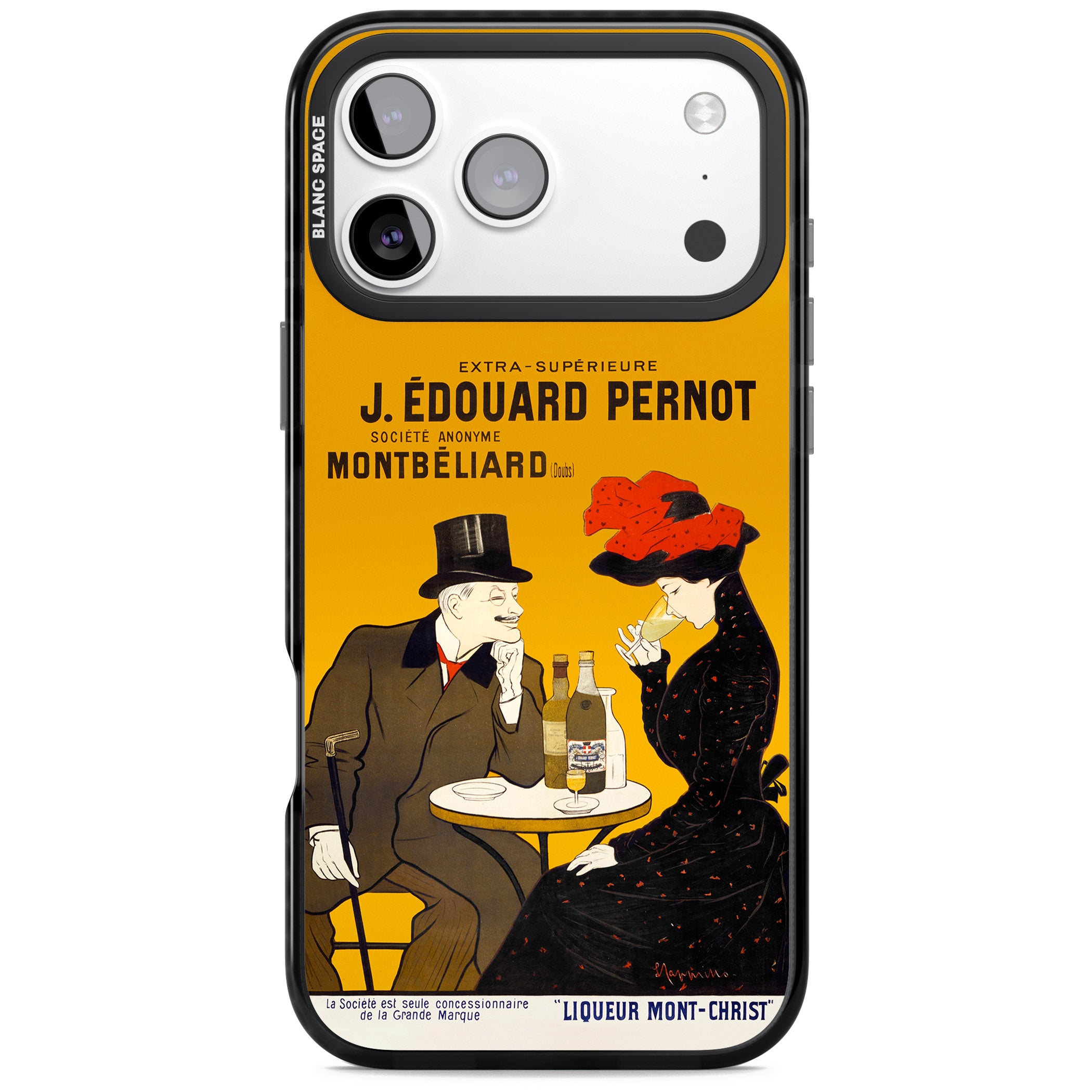 Absinthe, J.Edouard Pernot Poster iPhone 17 Pro Impact Pro Black Phone Case