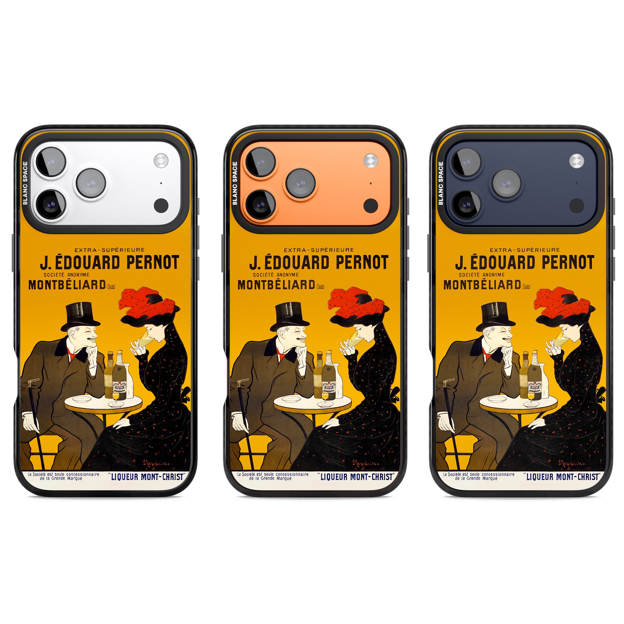 Absinthe, J.Edouard Pernot Poster iPhone 17 Pro Impact Pro Black Phone Case APT Impact Protection