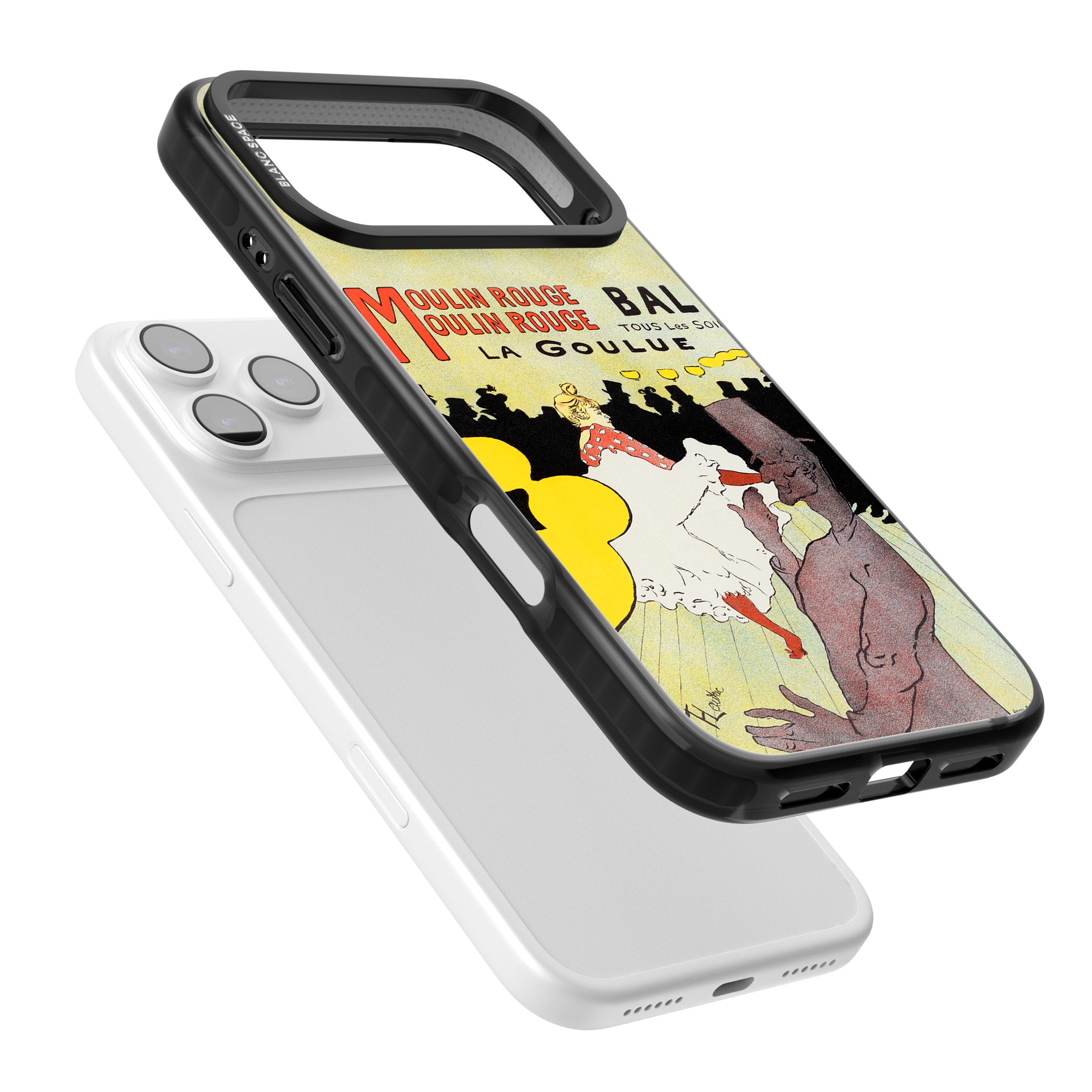 Moulin Rouge Poster iPhone 17 Pro Impact Pro Black Phone Case Colours