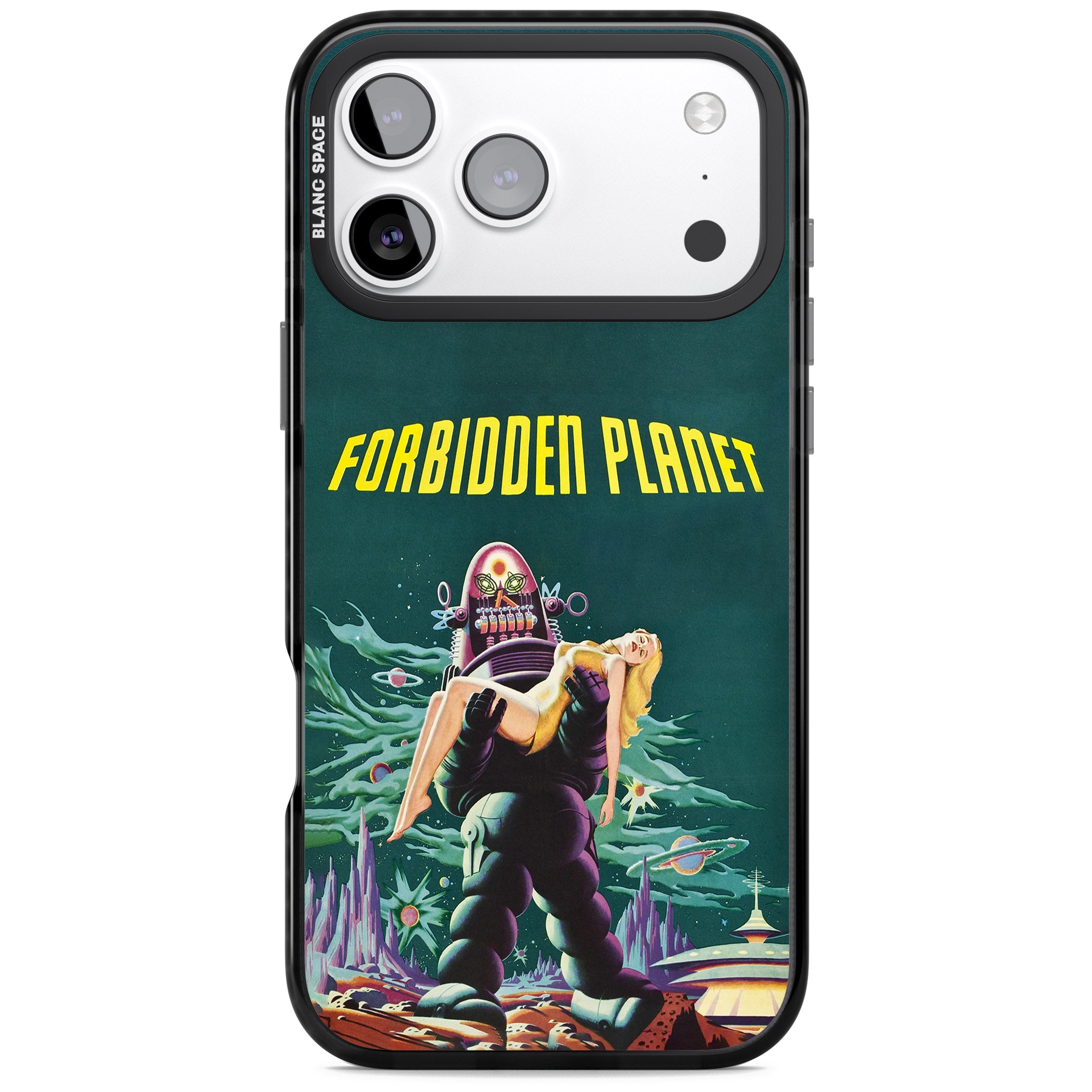 Forbidden Planet Poster iPhone 17 Pro Max Impact Pro Black Phone Case