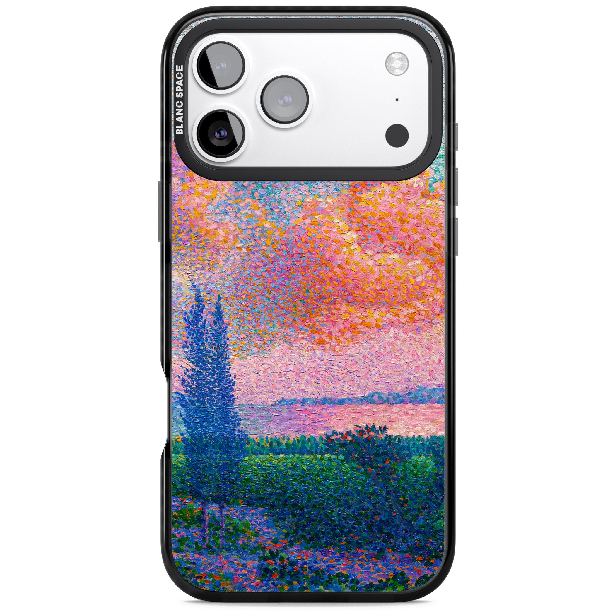 The Pink Cloud iPhone 17 Pro Max Impact Pro Black Phone Case