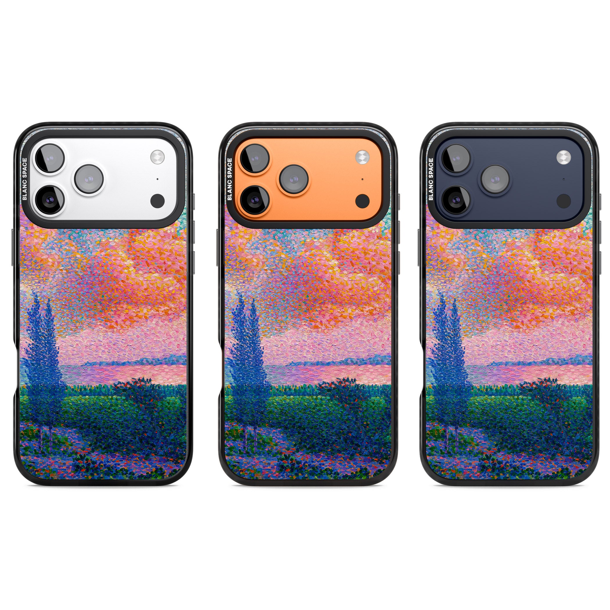 The Pink Cloud iPhone 17 Pro Impact Pro Black Phone Case APT Impact Protection
