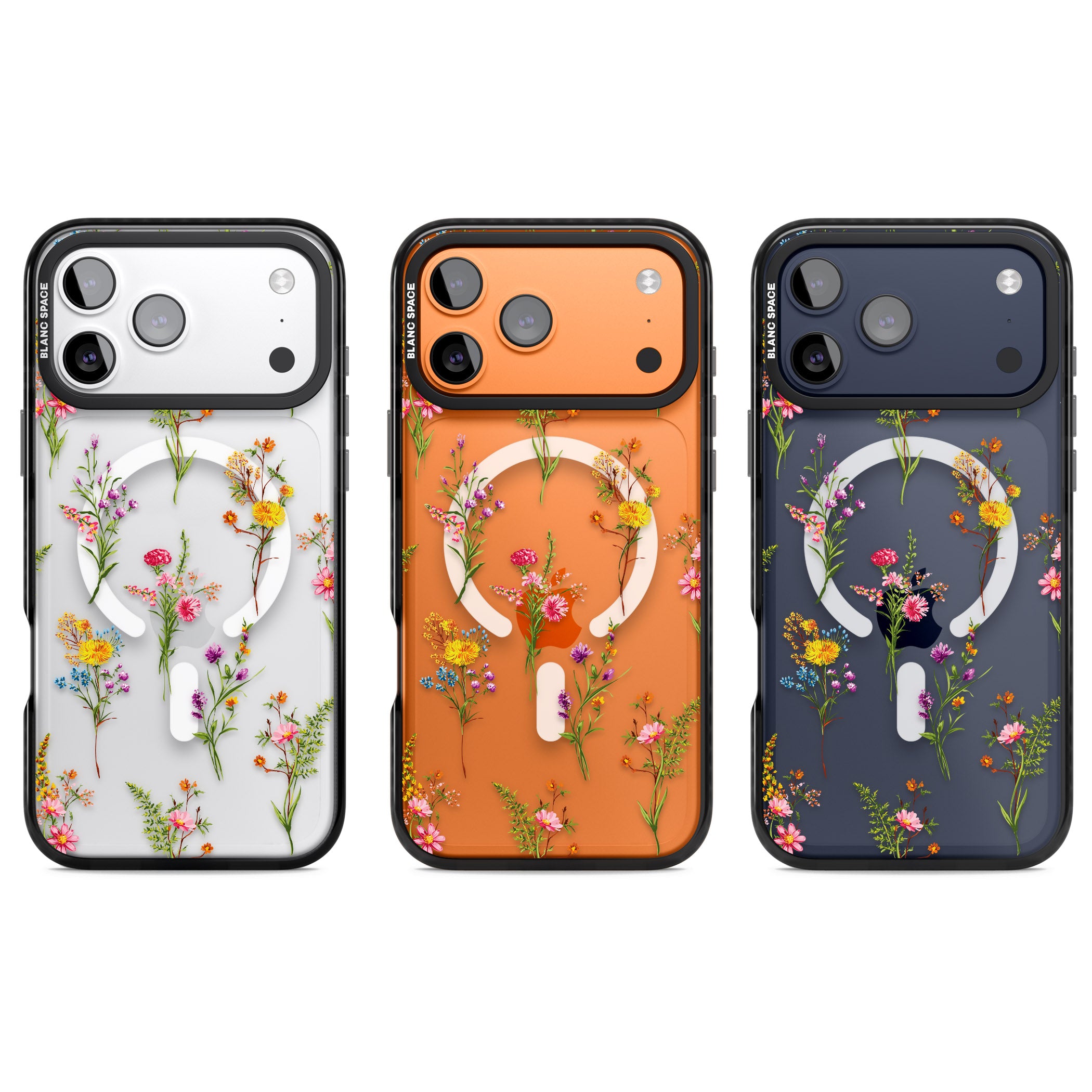 Picked Wildflowers iPhone 17 Pro Impact Pro Black Phone Case APT Impact Protection