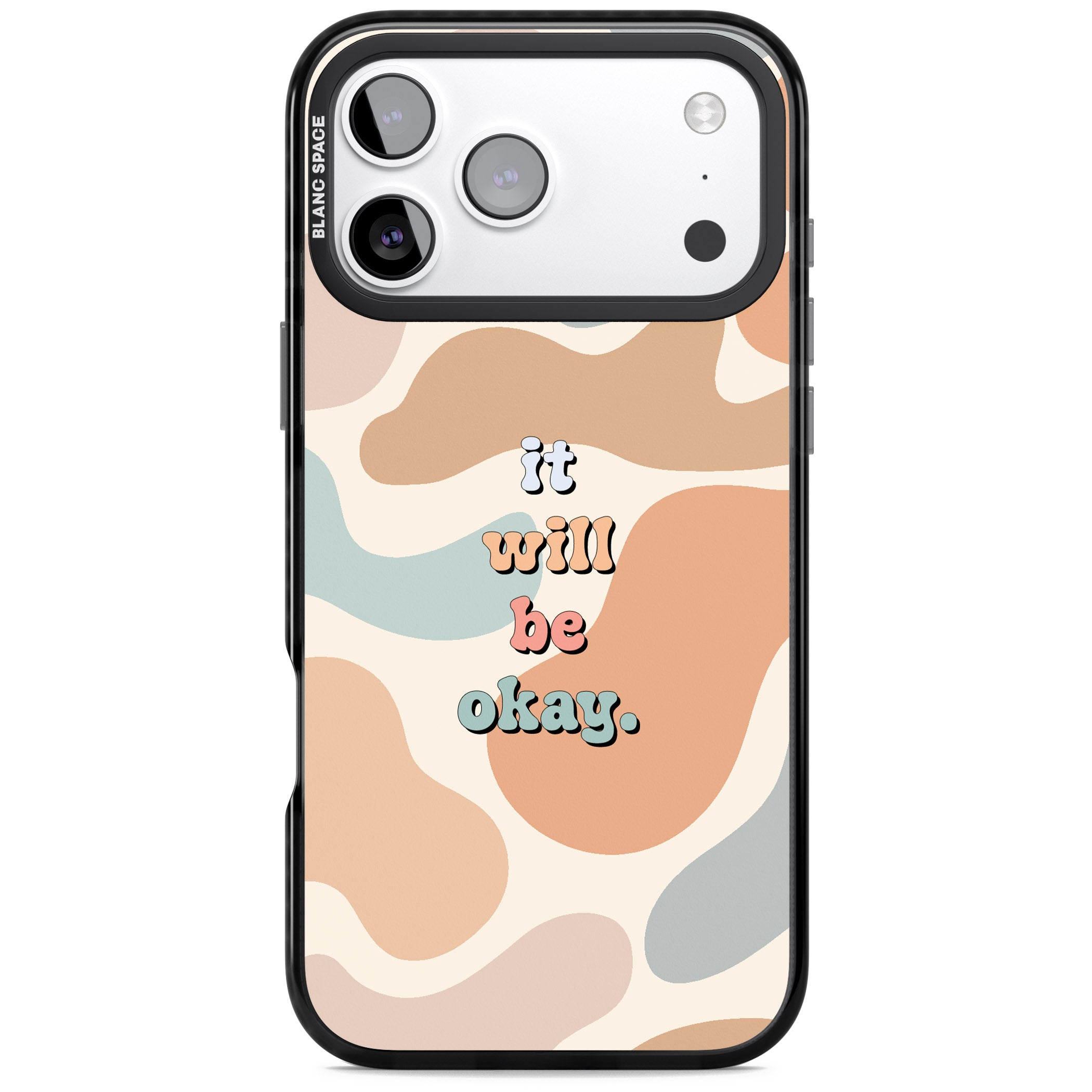 It Will Be Okay iPhone 17 Pro Impact Pro Black Phone Case