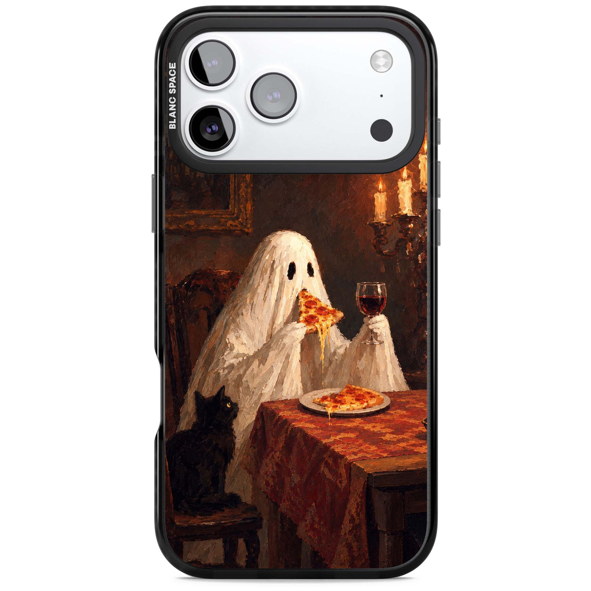 Lonely Night In art iPhone case | Clear Impact case for iPhone 17 Pro, iPhone 17 Pro Max