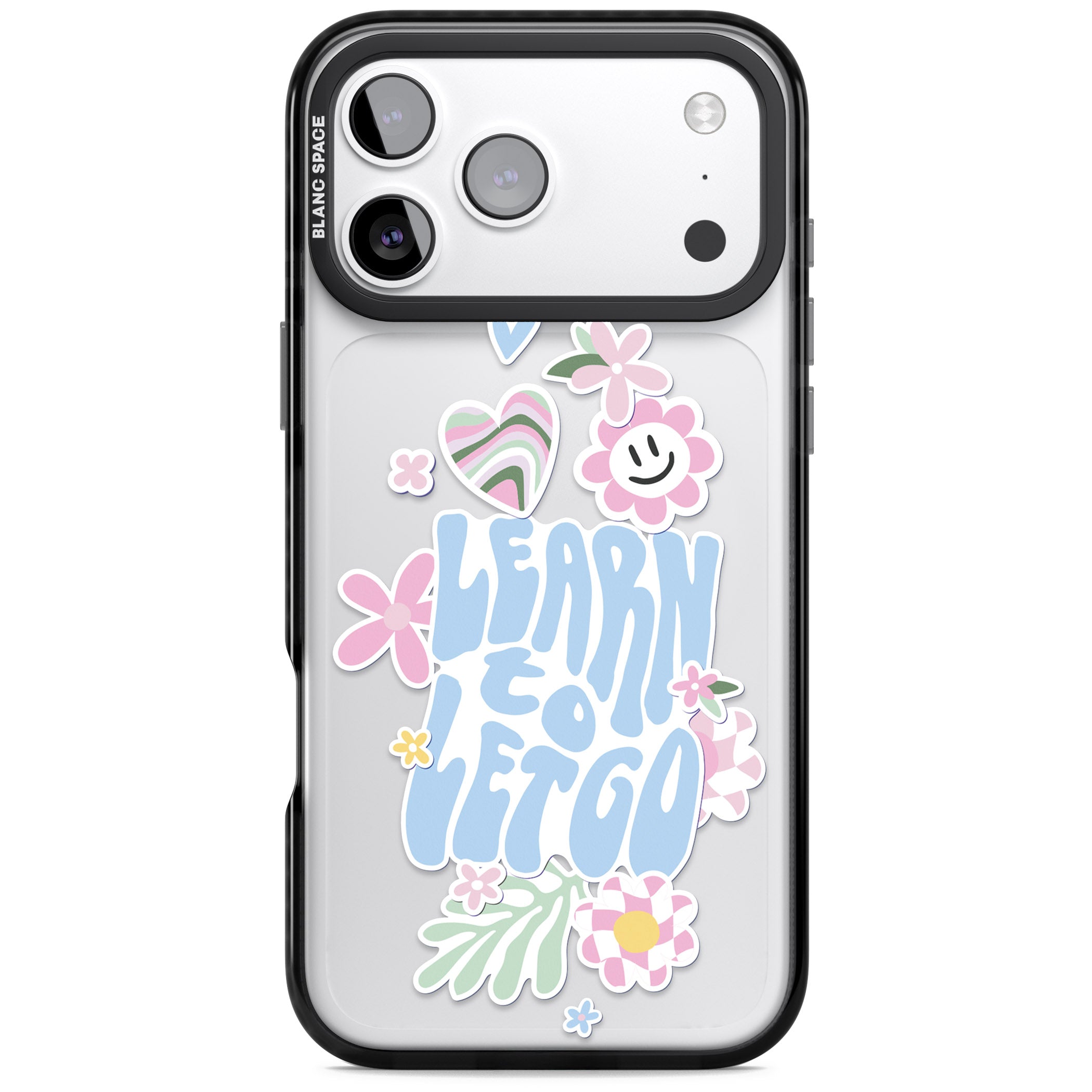 Learn To Let Go iPhone 17 Pro Max Impact Black Phone Case