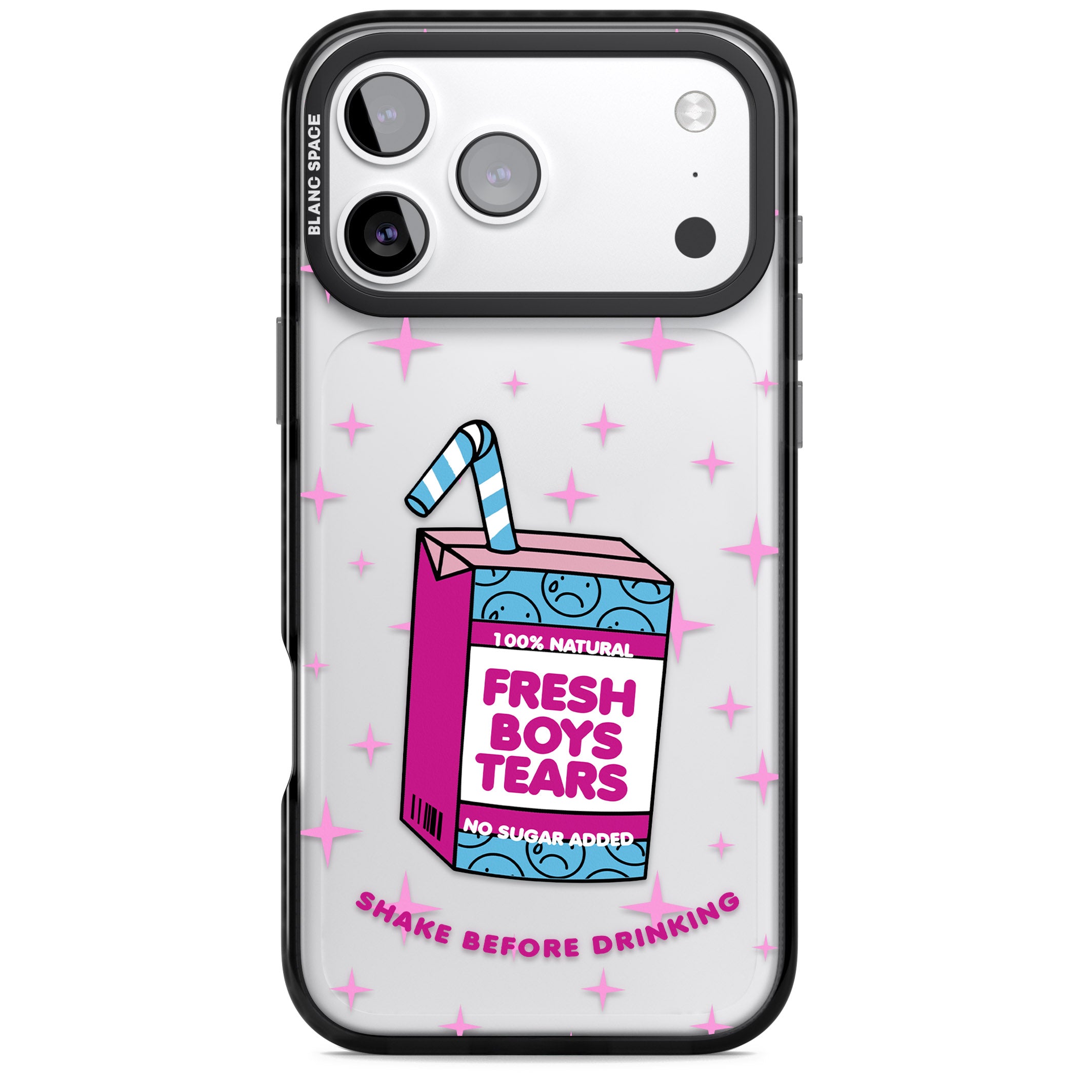 Boy Tears iPhone 17 Pro Max Impact Black Phone Case