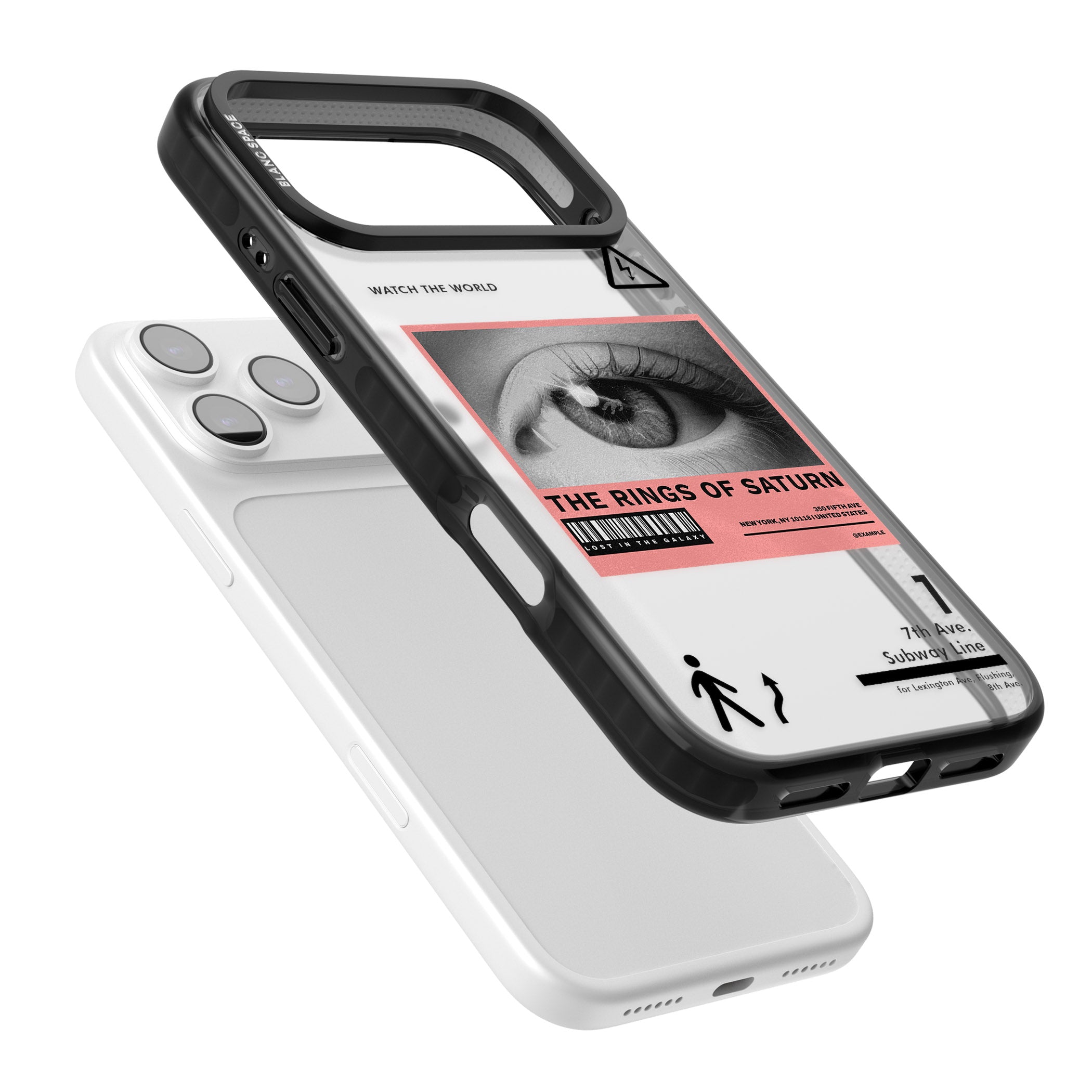 Watch The World iPhone 17 Pro Impact Black Phone Case Colours