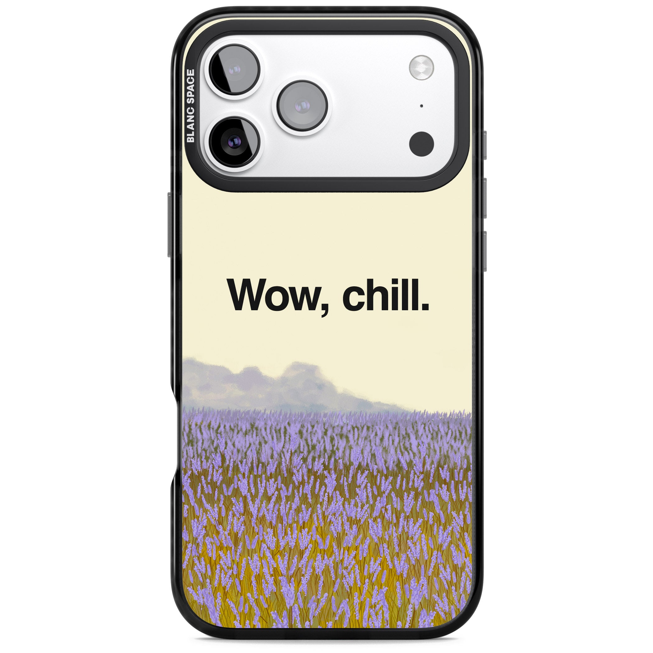 Wow, Chill iPhone 17 Pro Impact Black Phone Case
