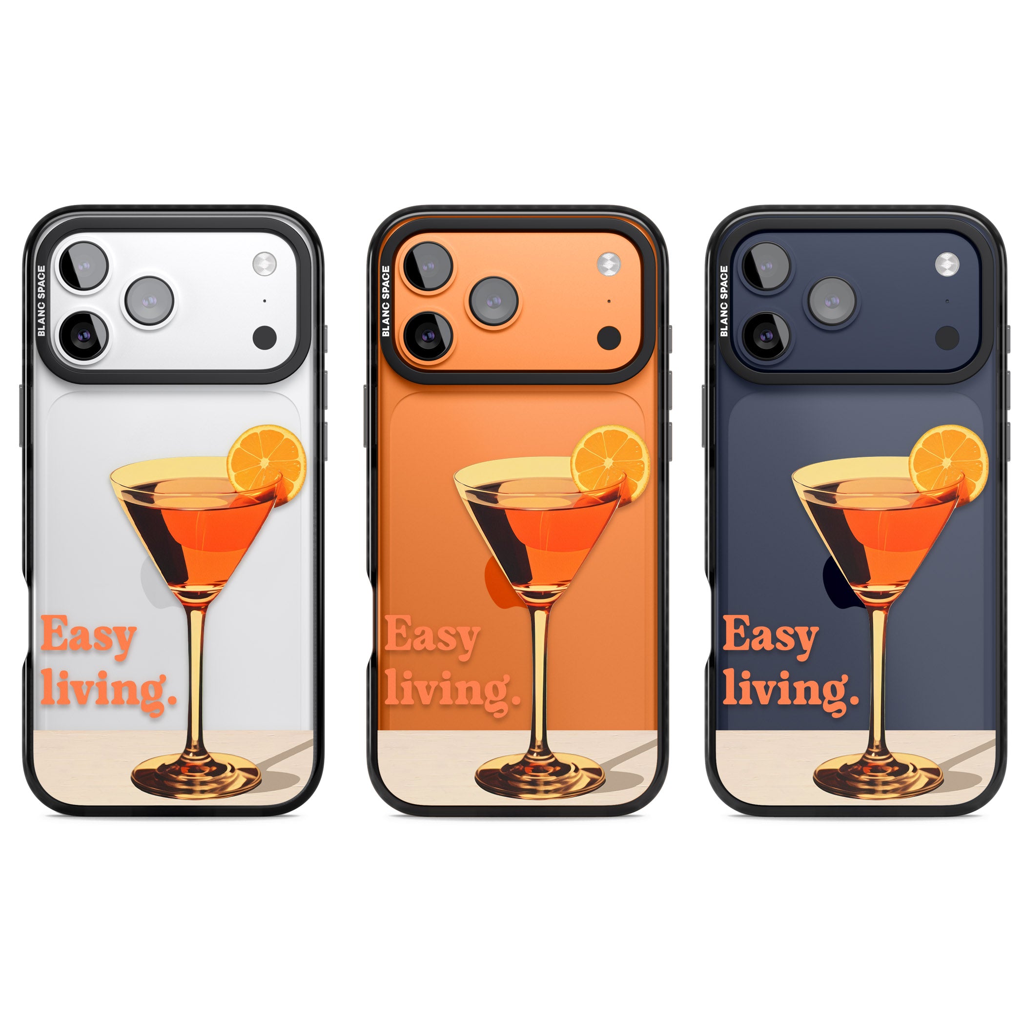 Easy Living iPhone 17 Pro Impact Black Phone Case APT Impact Protection