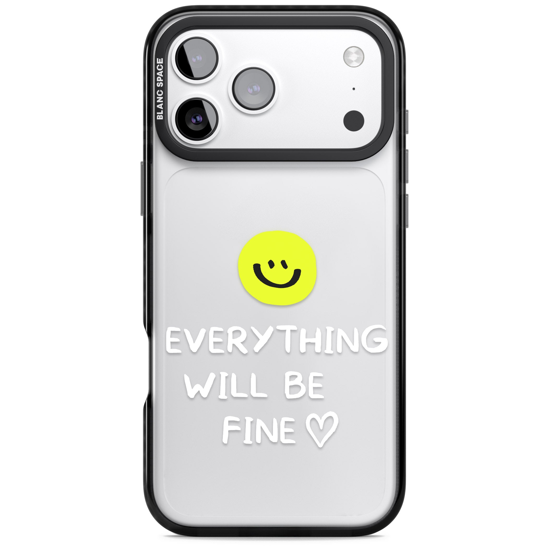 Everything Will Be Fine iPhone 17 Pro Impact Black Phone Case
