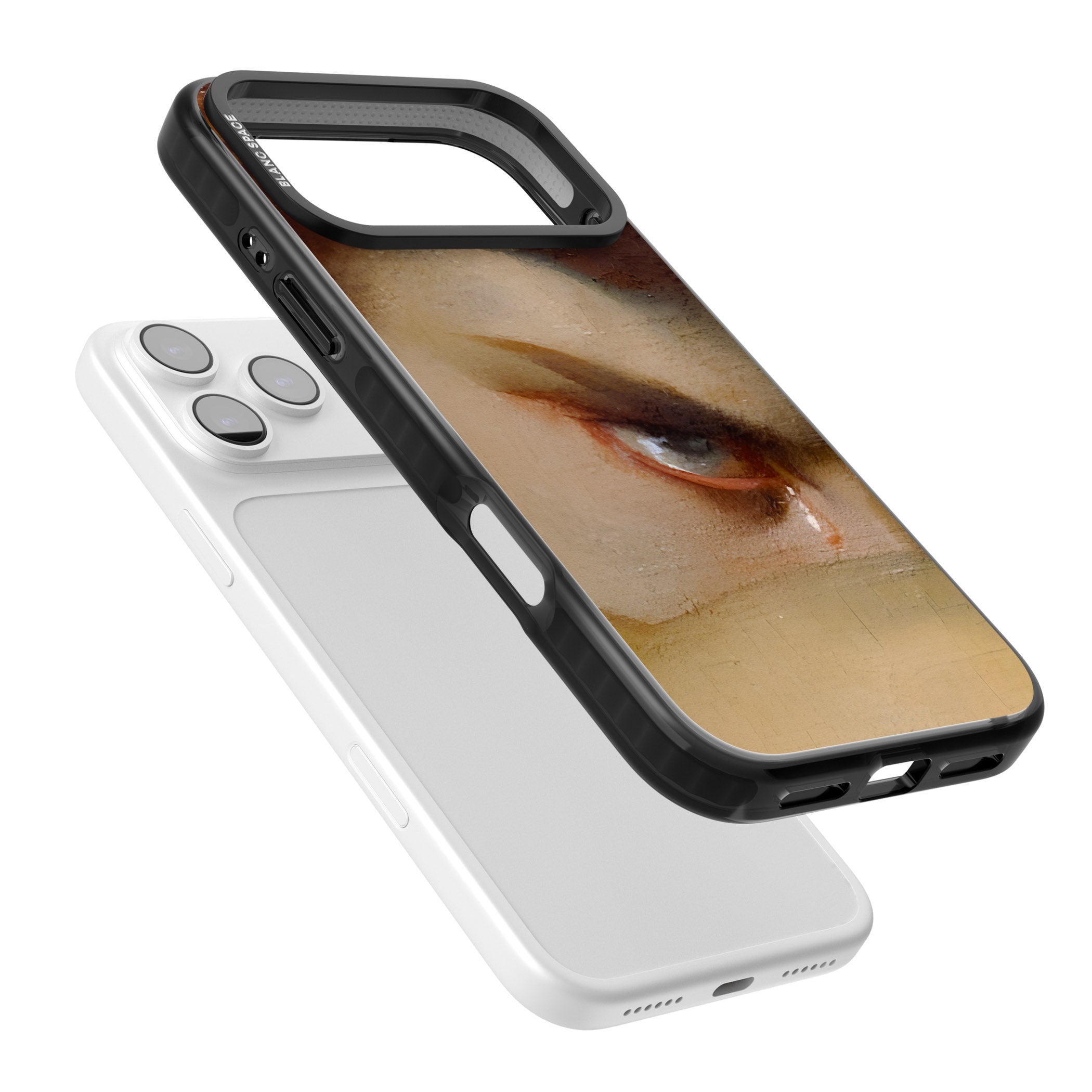 Fallen Angel iPhone 17 Pro Impact Black Phone Case Colours