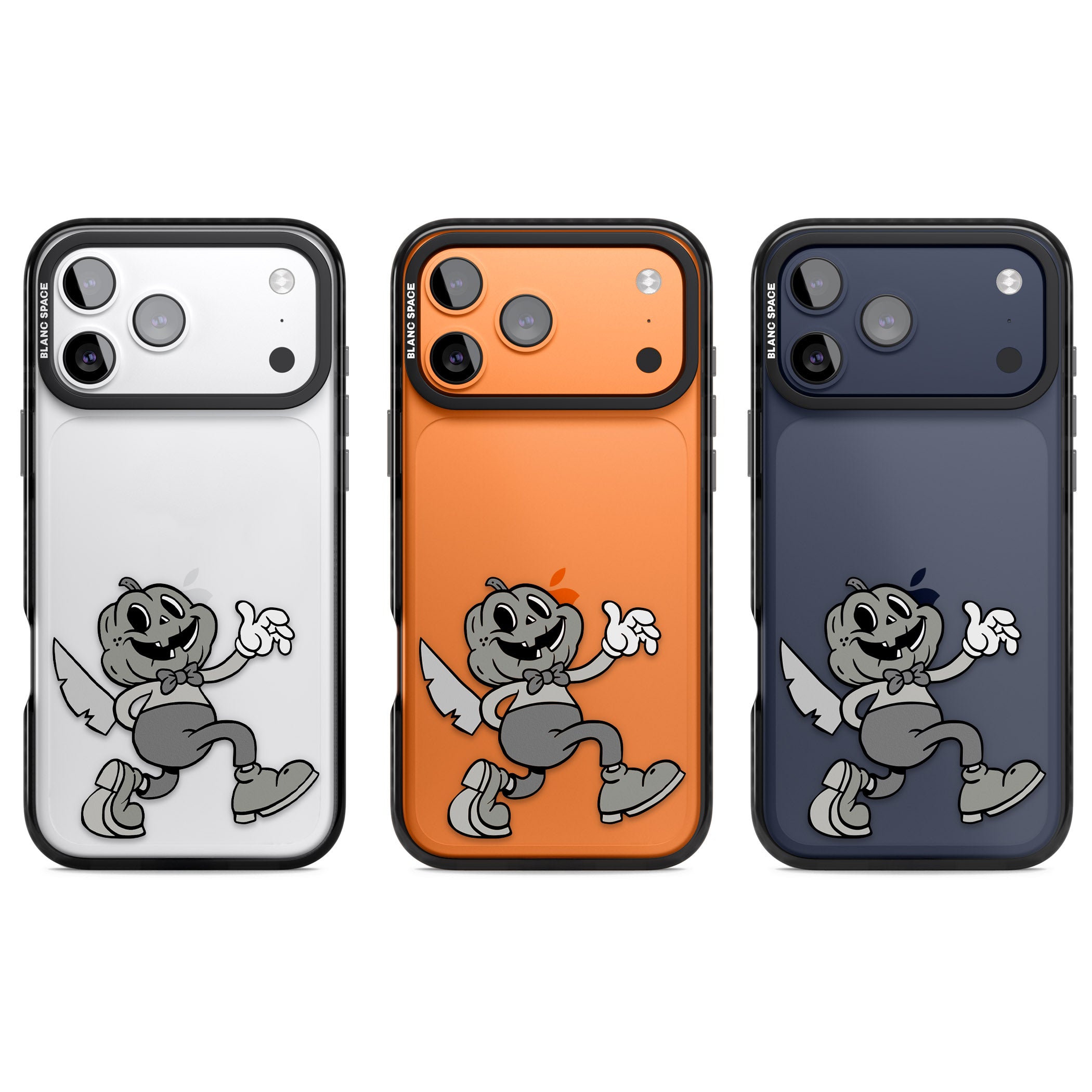 Jack O' Slasher iPhone 17 Pro Impact Black Phone Case APT Impact Protection