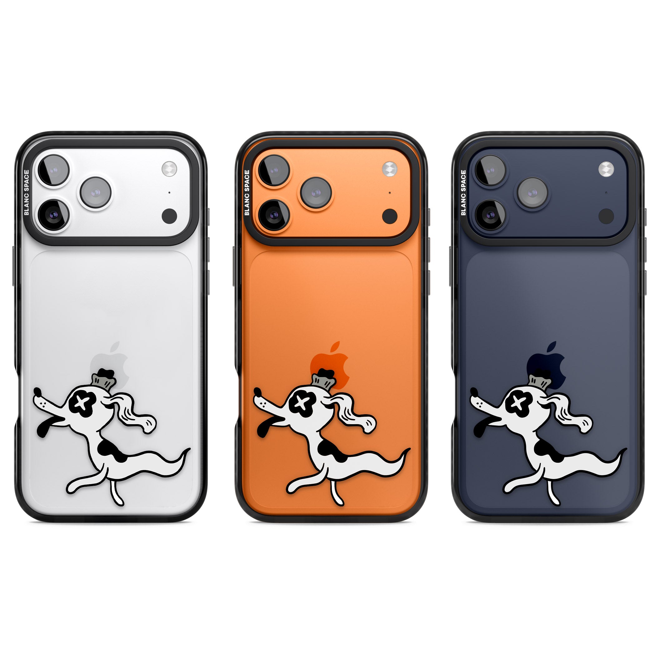 Dog Spirit iPhone 17 Pro Impact Black Phone Case APT Impact Protection