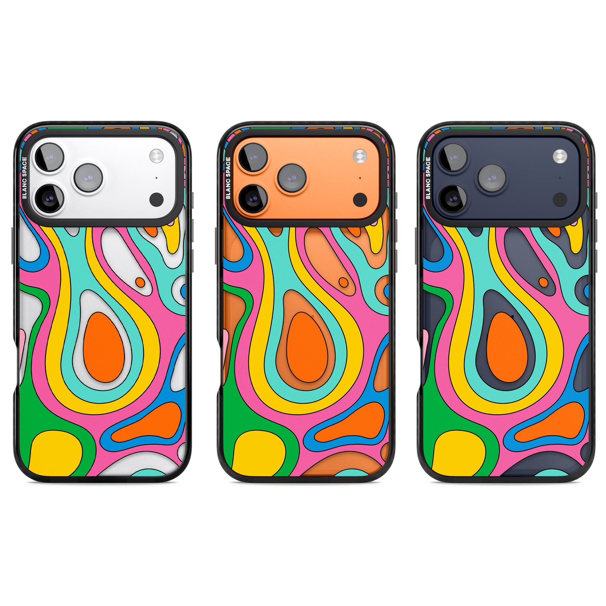 Dreams & Grooves iPhone 17 Pro Impact Black Phone Case APT Impact Protection