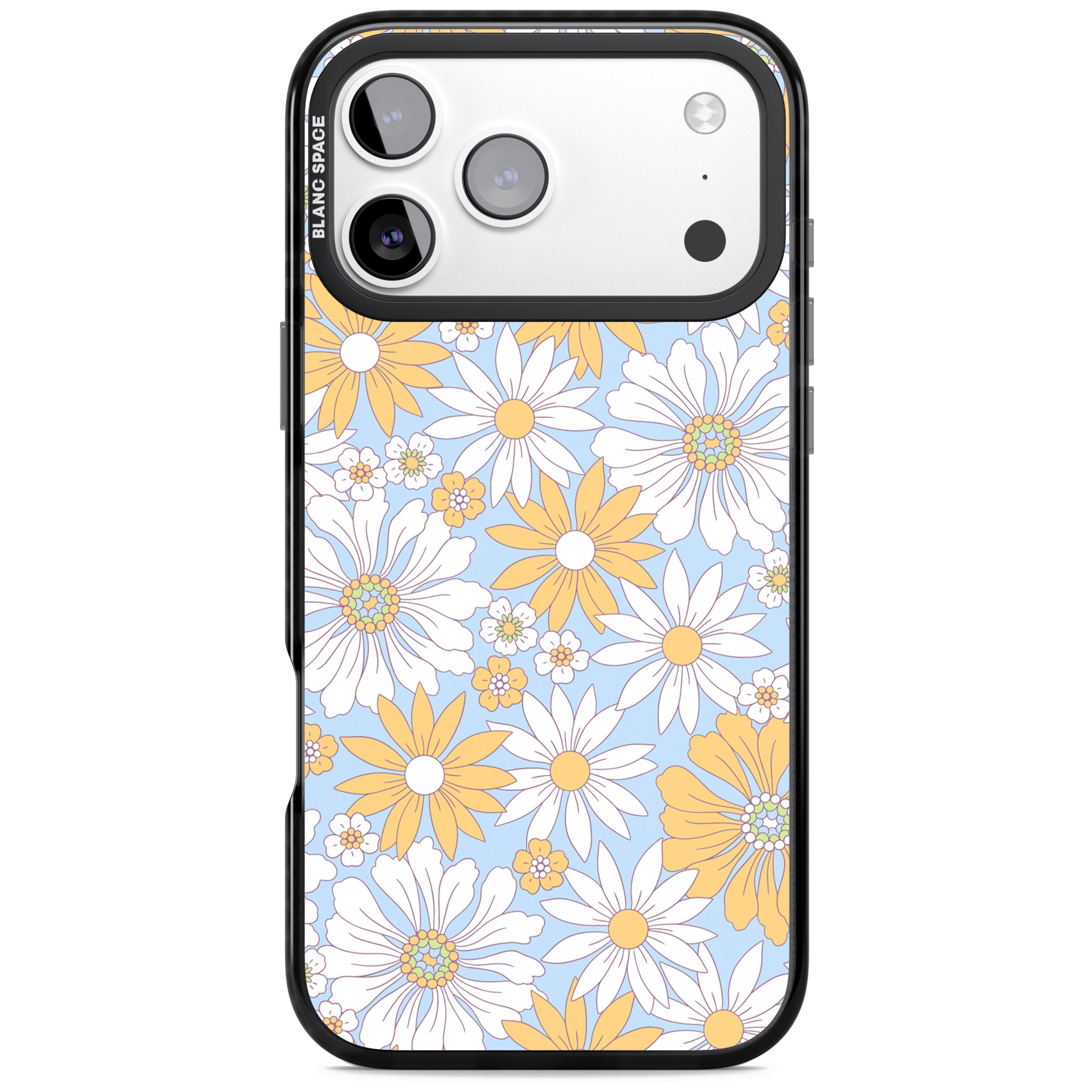 Summers Day Flower Mix iPhone 17 Pro Max Impact Black Phone Case