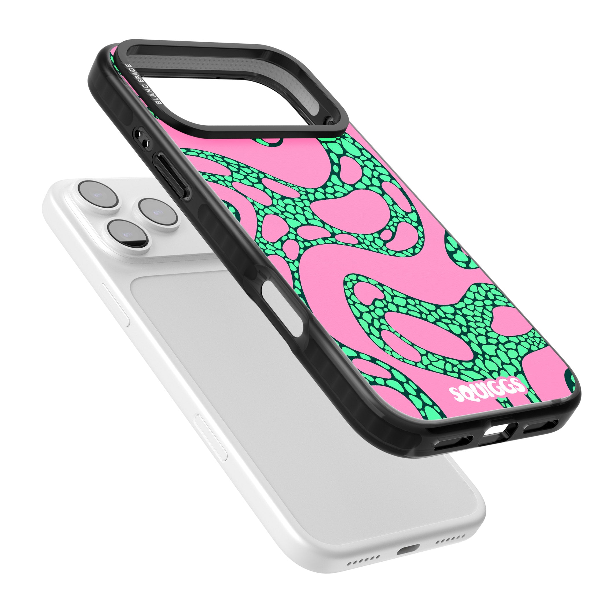 Alien Glow iPhone 17 Pro Max Impact Black Phone Case Colours