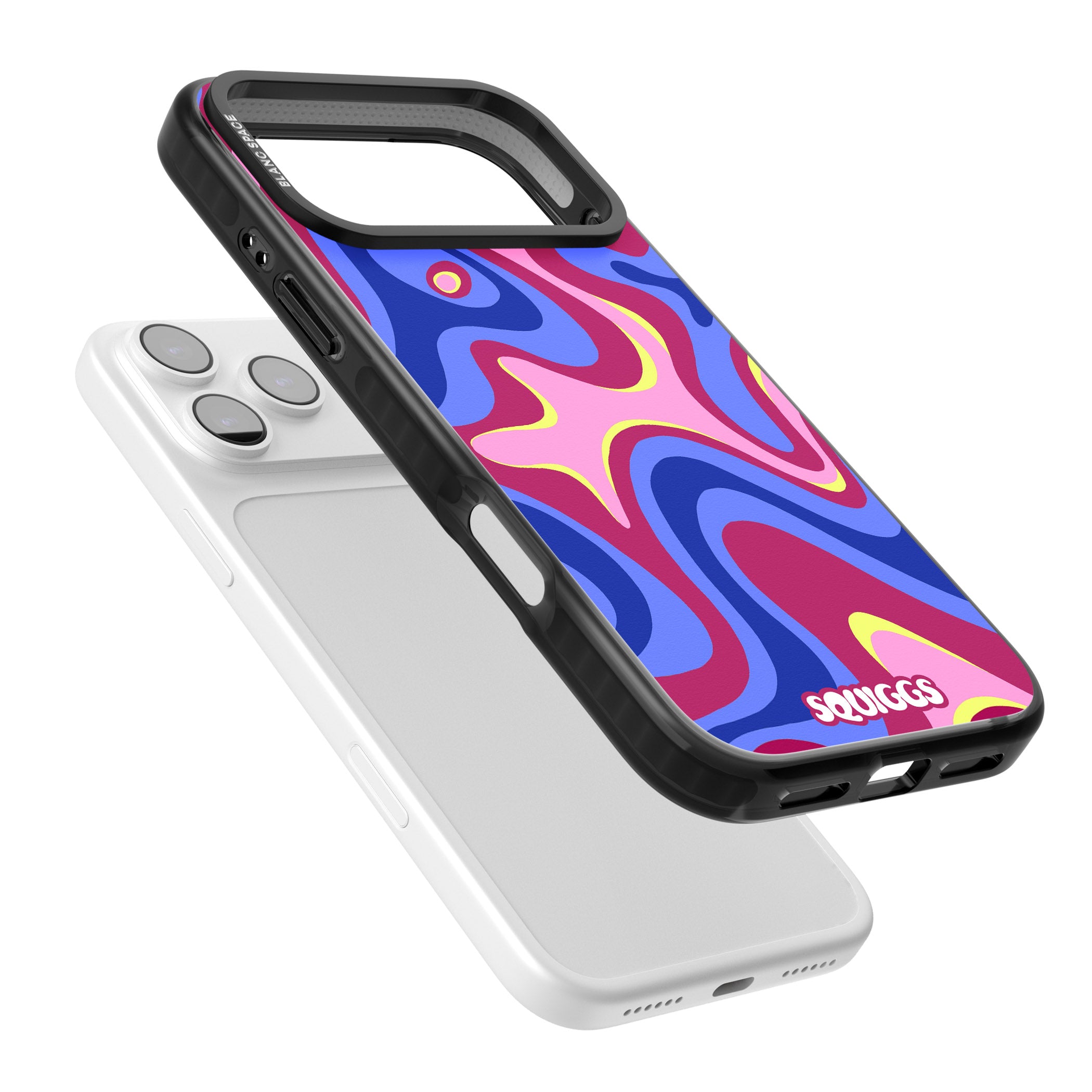 Blue Lava iPhone 17 Pro Impact Black Phone Case Colours