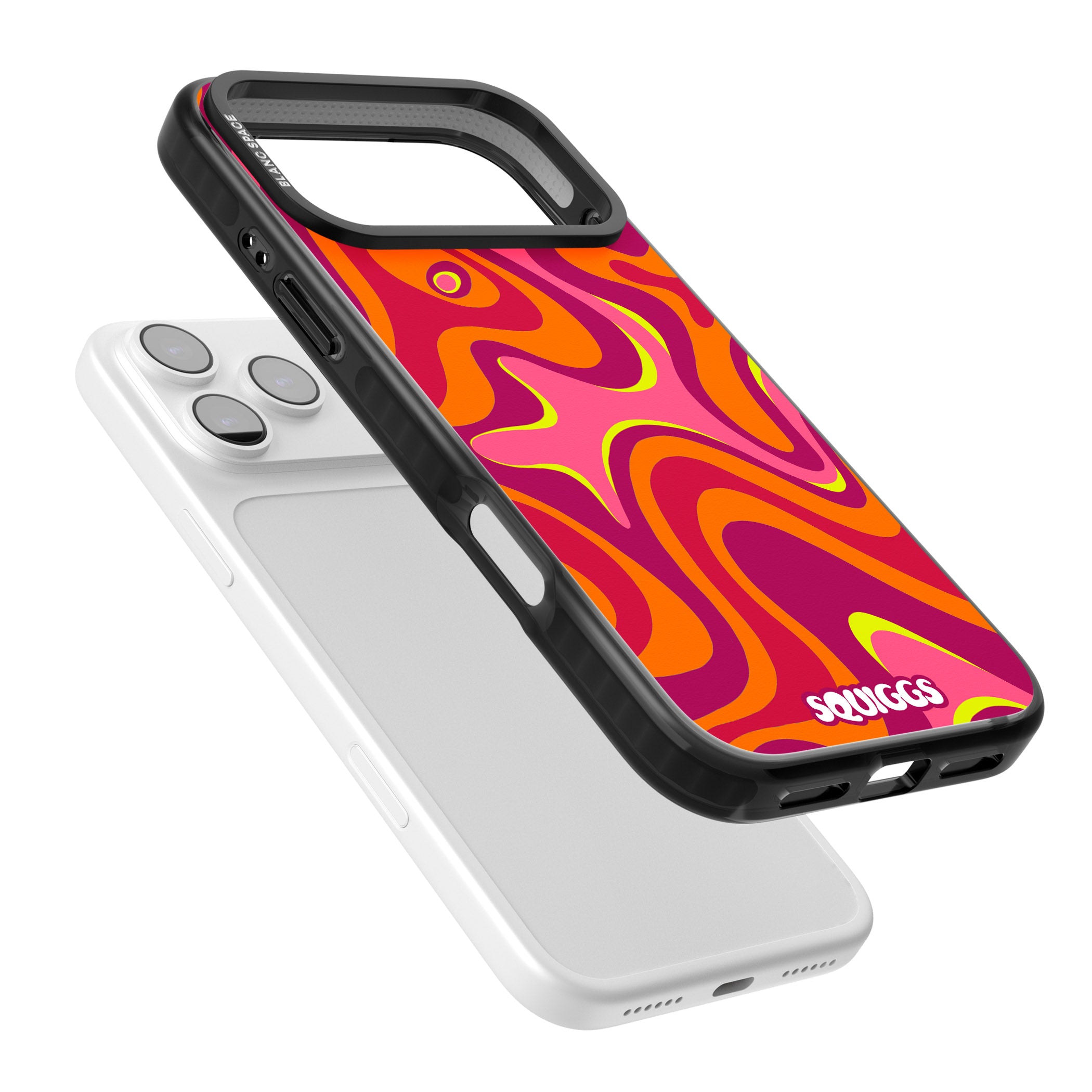 Hot Lava iPhone 17 Pro Max Impact Black Phone Case Colours