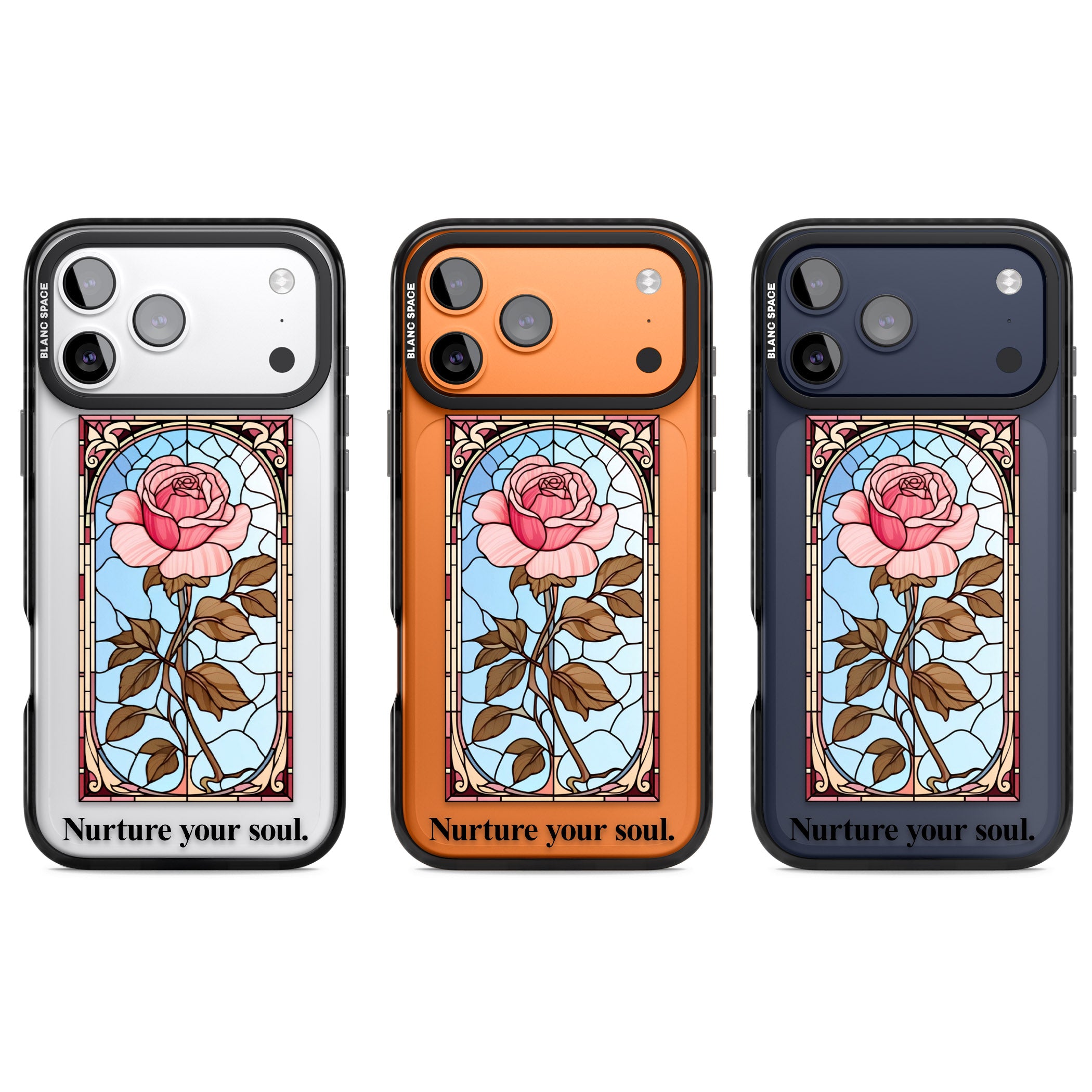 Nurture Your Soul iPhone 17 Pro Impact Black Phone Case APT Impact Protection