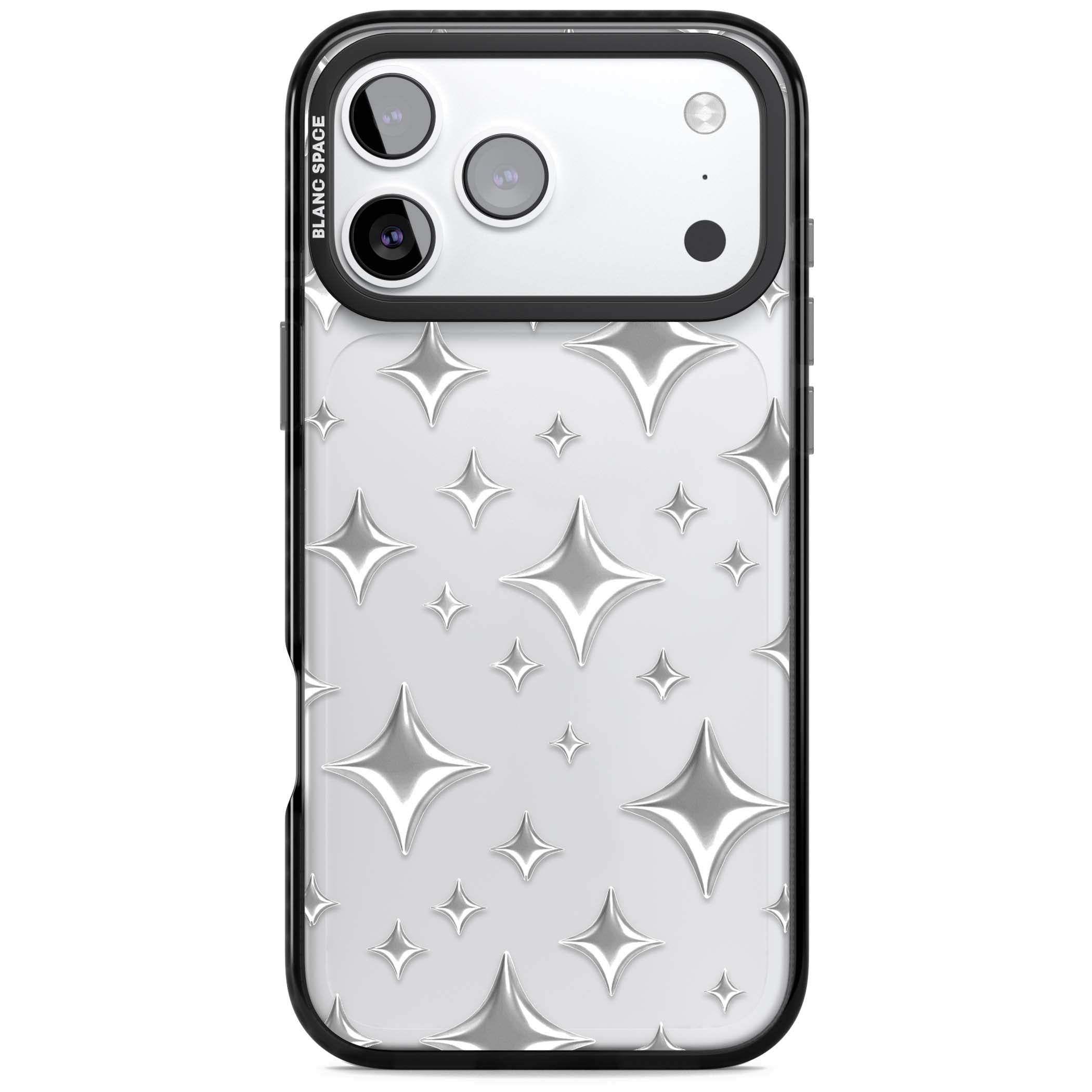 Chrome Puff Sparkle Pattern