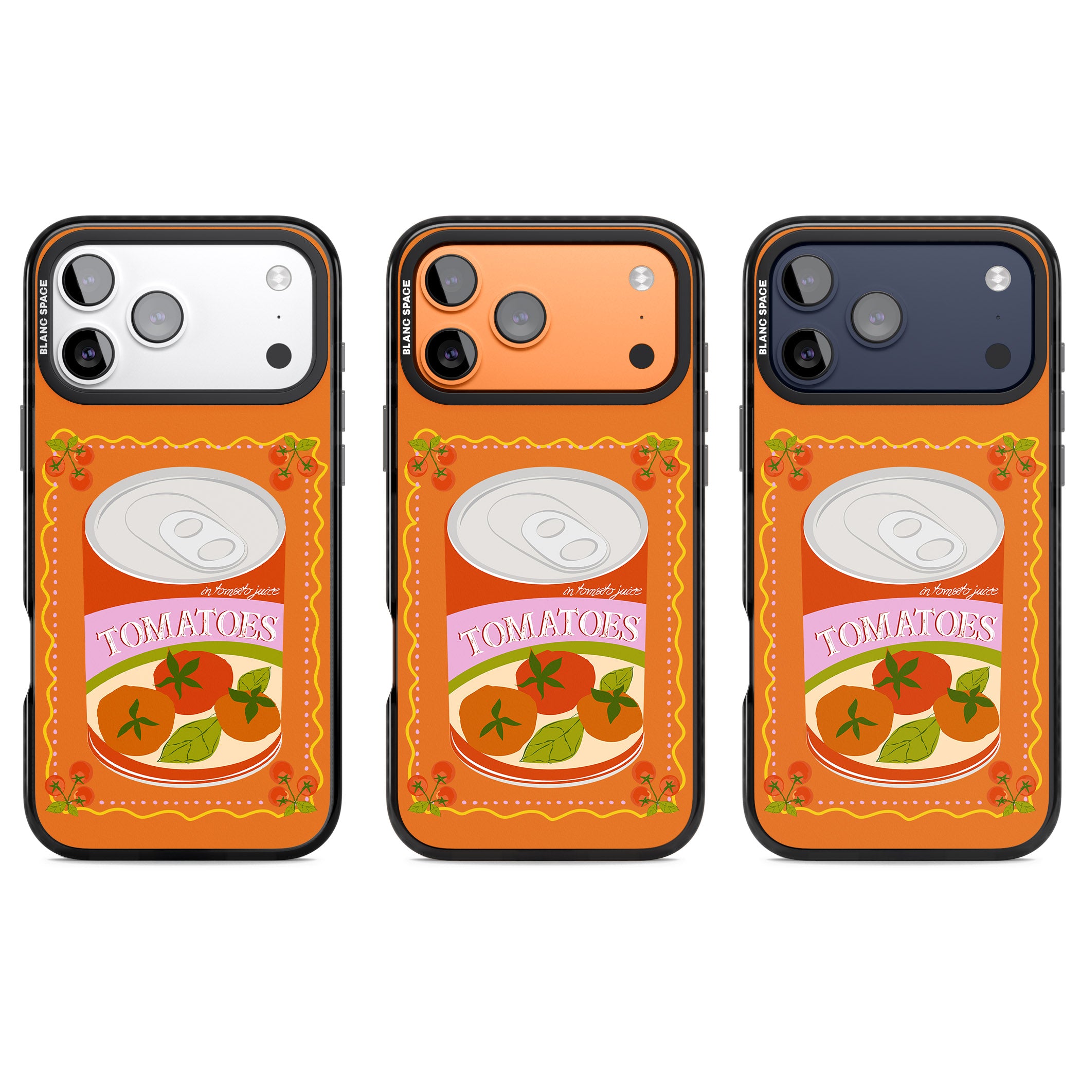 Tomato Soup Can iPhone 17 Pro Impact Black Phone Case APT Impact Protection