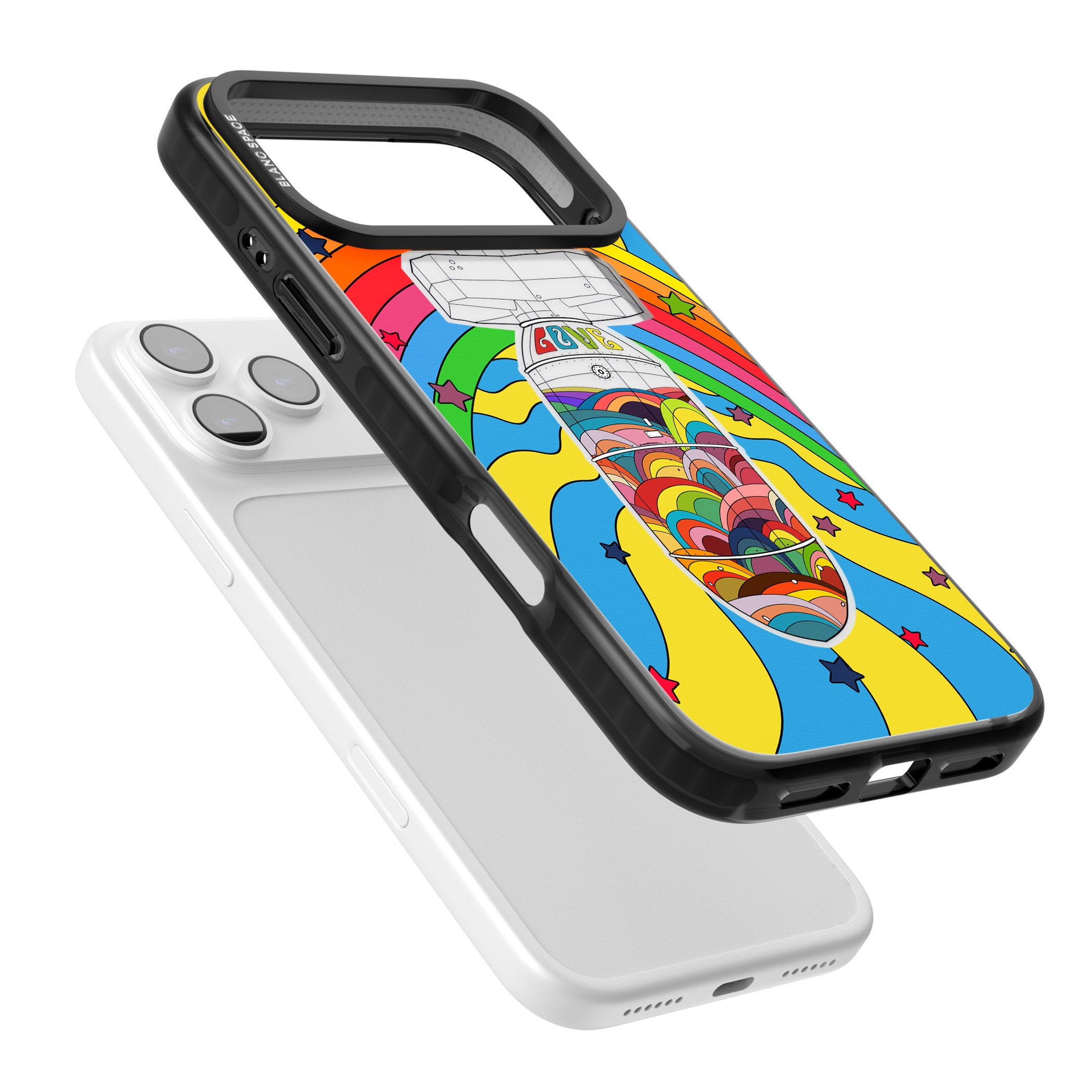 Love Bomb iPhone 17 Pro Max Impact Black Phone Case Colours