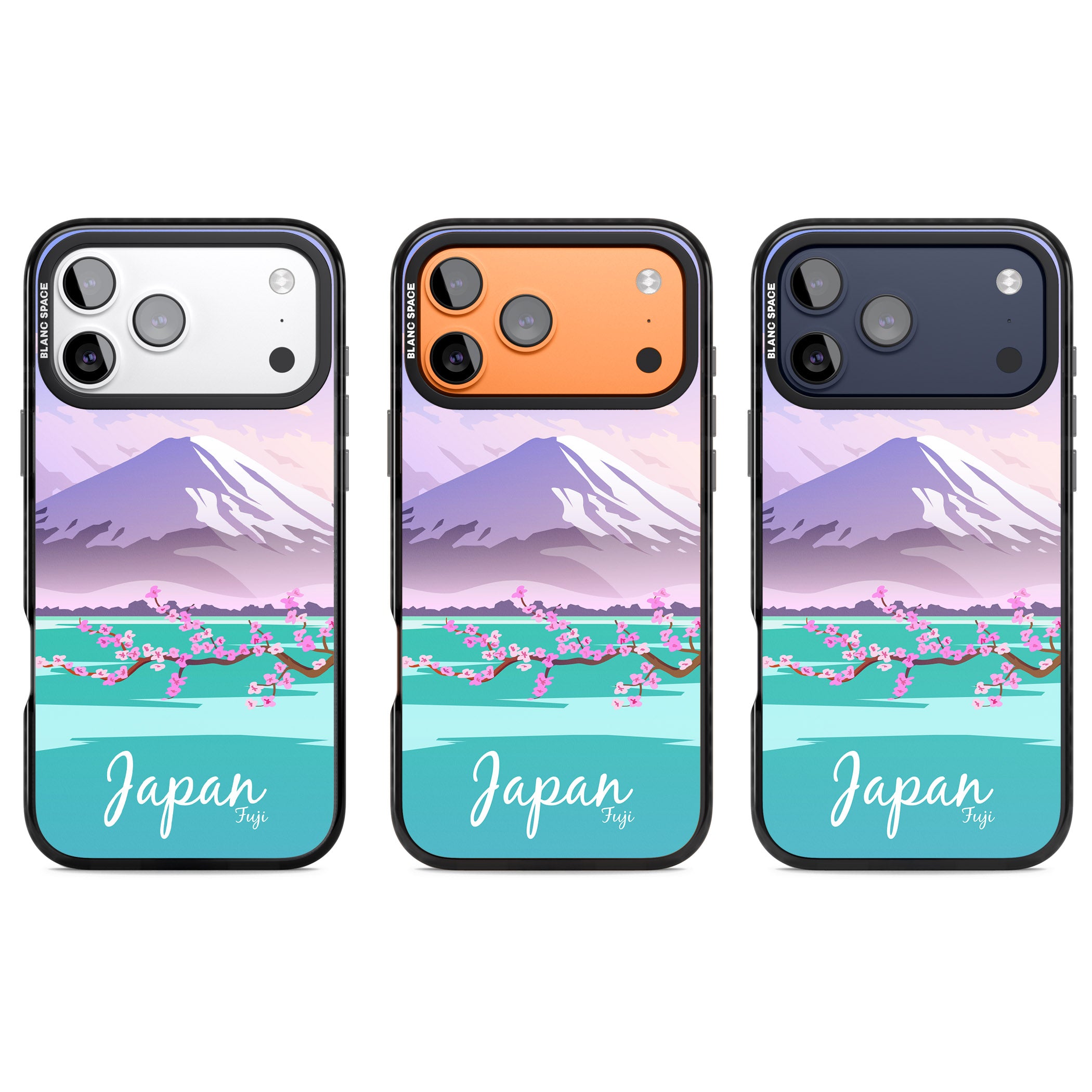 Vintage Travel Poster Japan iPhone 17 Pro Impact Black Phone Case APT Impact Protection