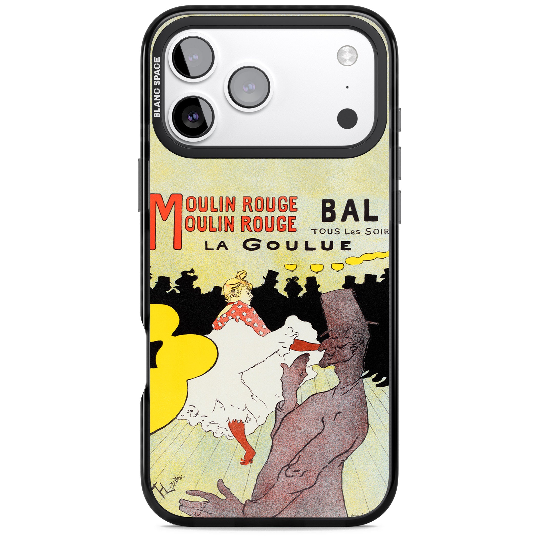 Moulin Rouge Poster iPhone 17 Pro Impact Black Phone Case