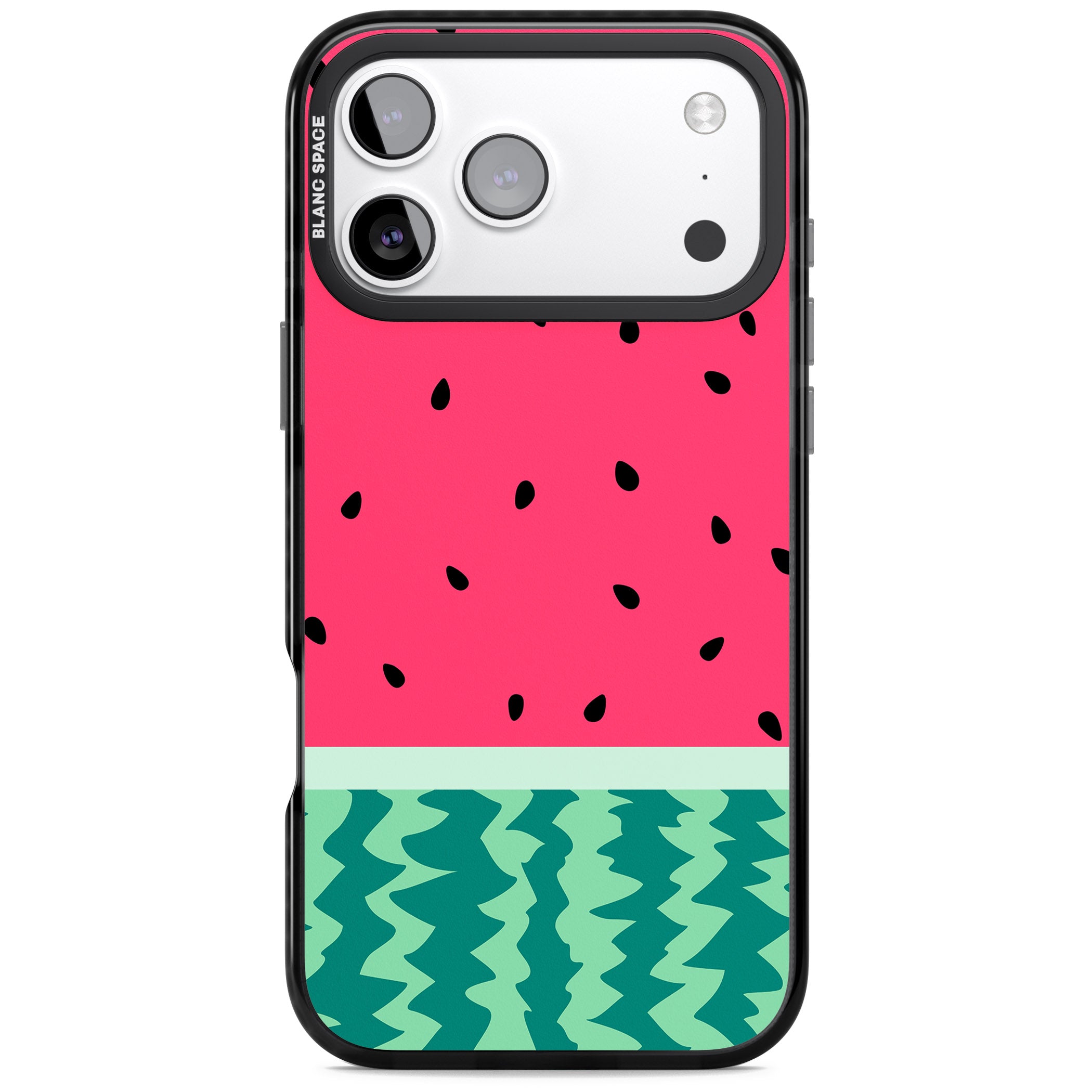 Full Watermelon iPhone 17 Pro Impact Black Phone Case