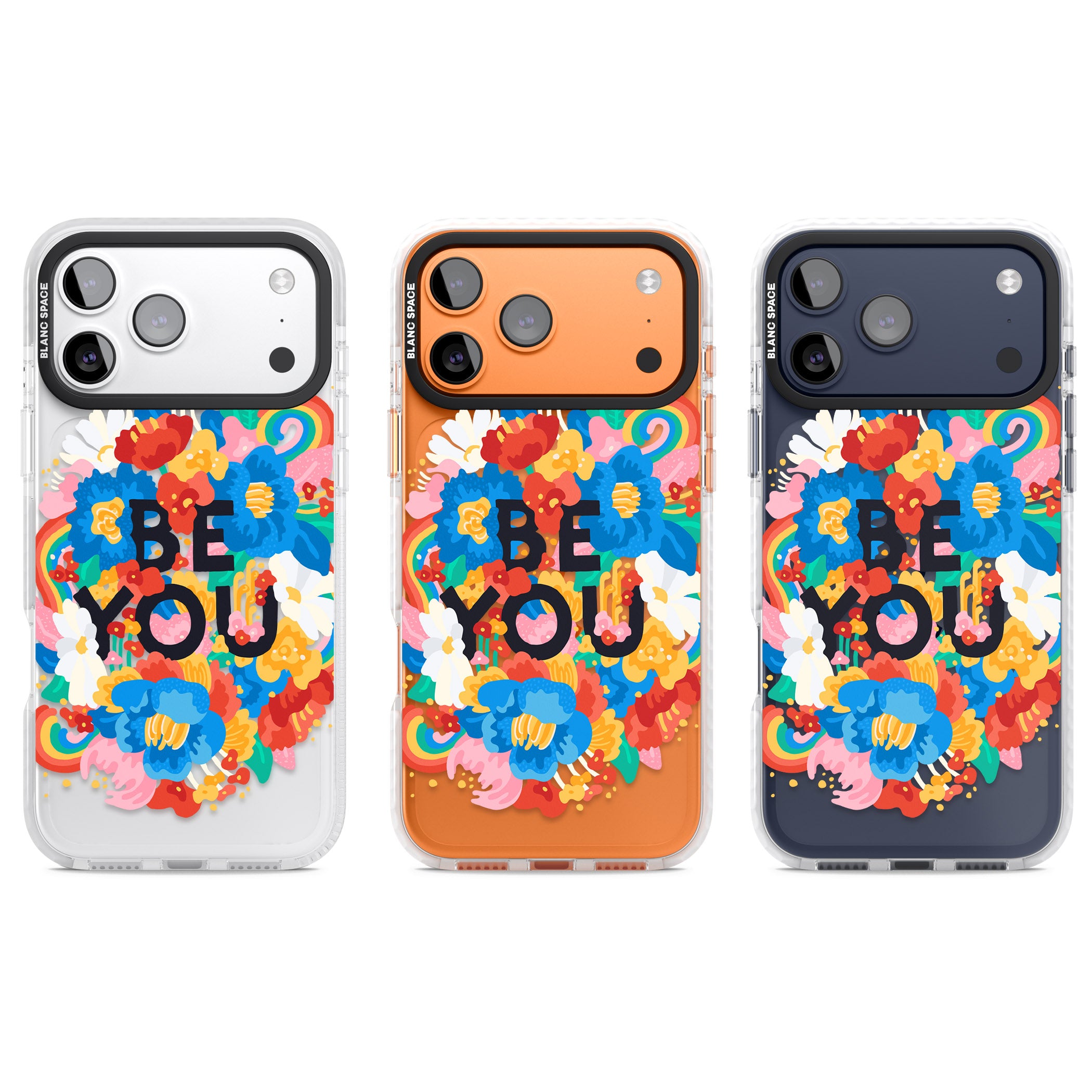 Be You iPhone 17 Pro Impact Clear Phone Case APT Impact Protection