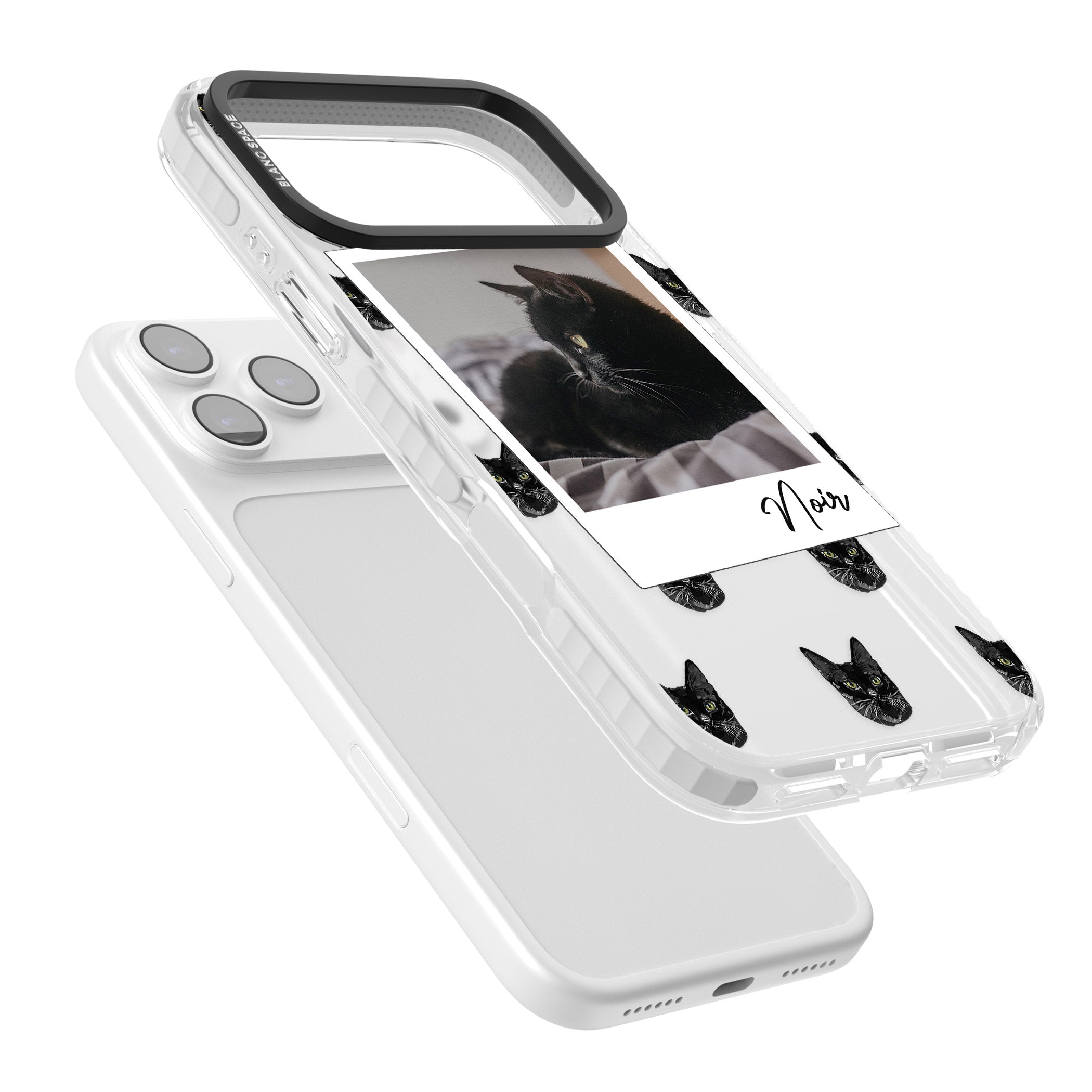 Personalised Bombay Cat Photo iPhone 17 Pro Impact Clear Phone Case Colours