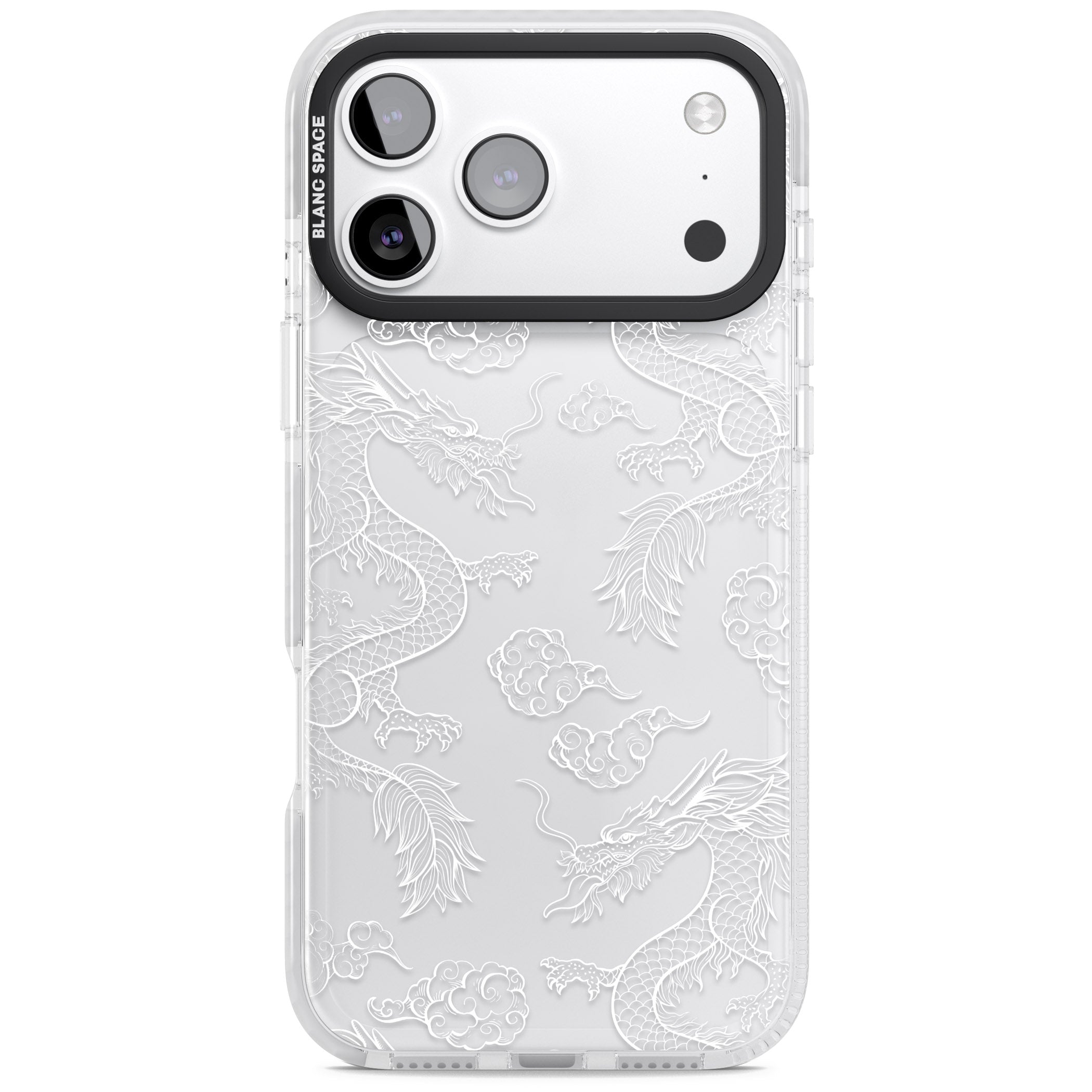 Personalised Name iPhone 17 Pro Impact Clear Phone Case