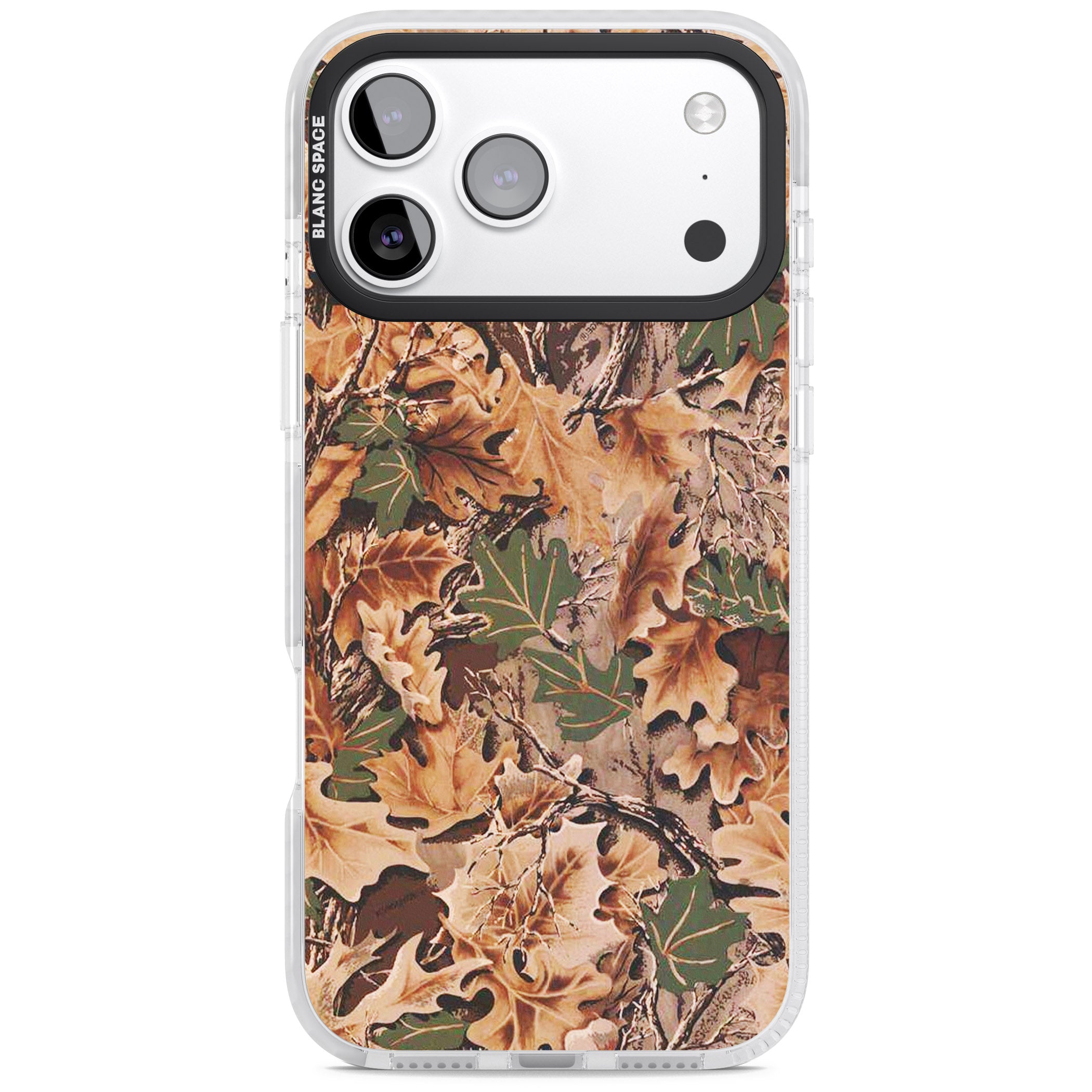 Realtree Camo iPhone 17 Pro Impact Clear Phone Case