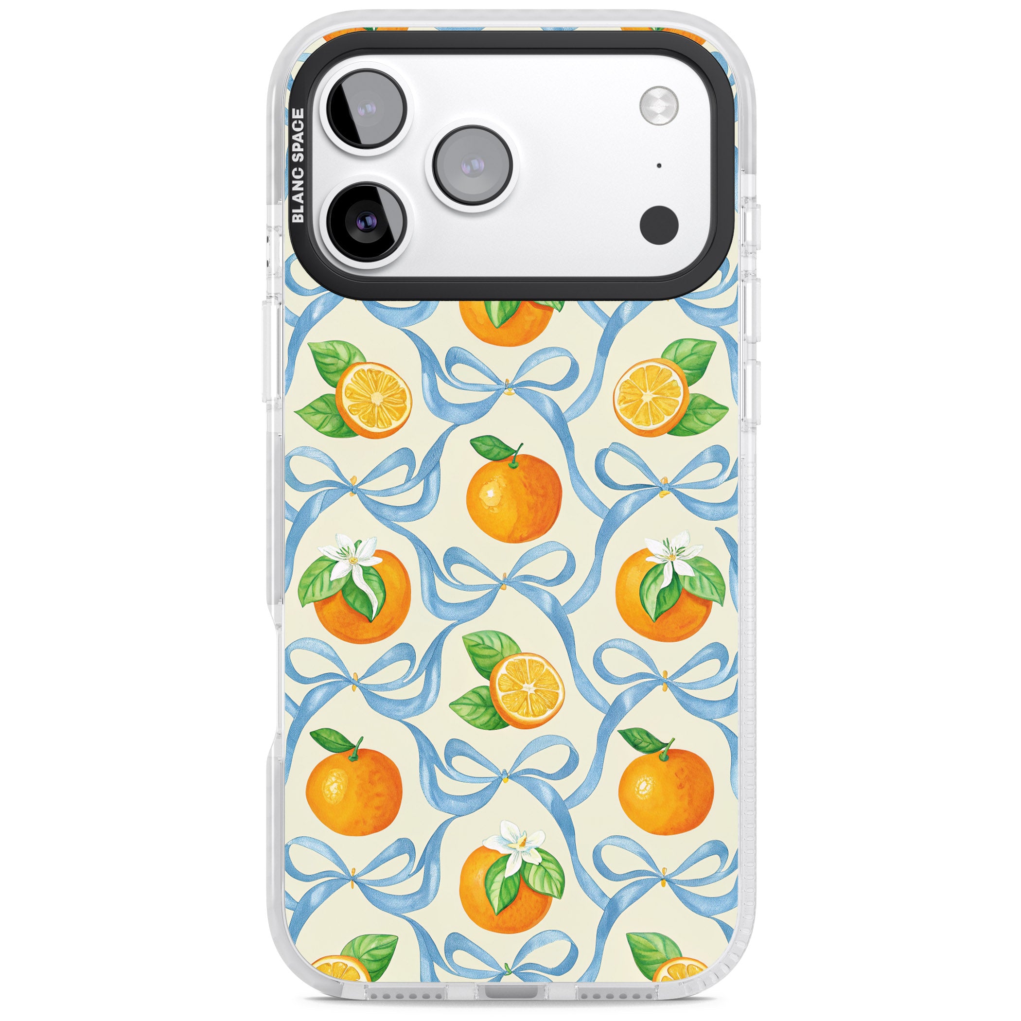 Bows & Clementines iPhone 17 Pro Impact Clear Phone Case
