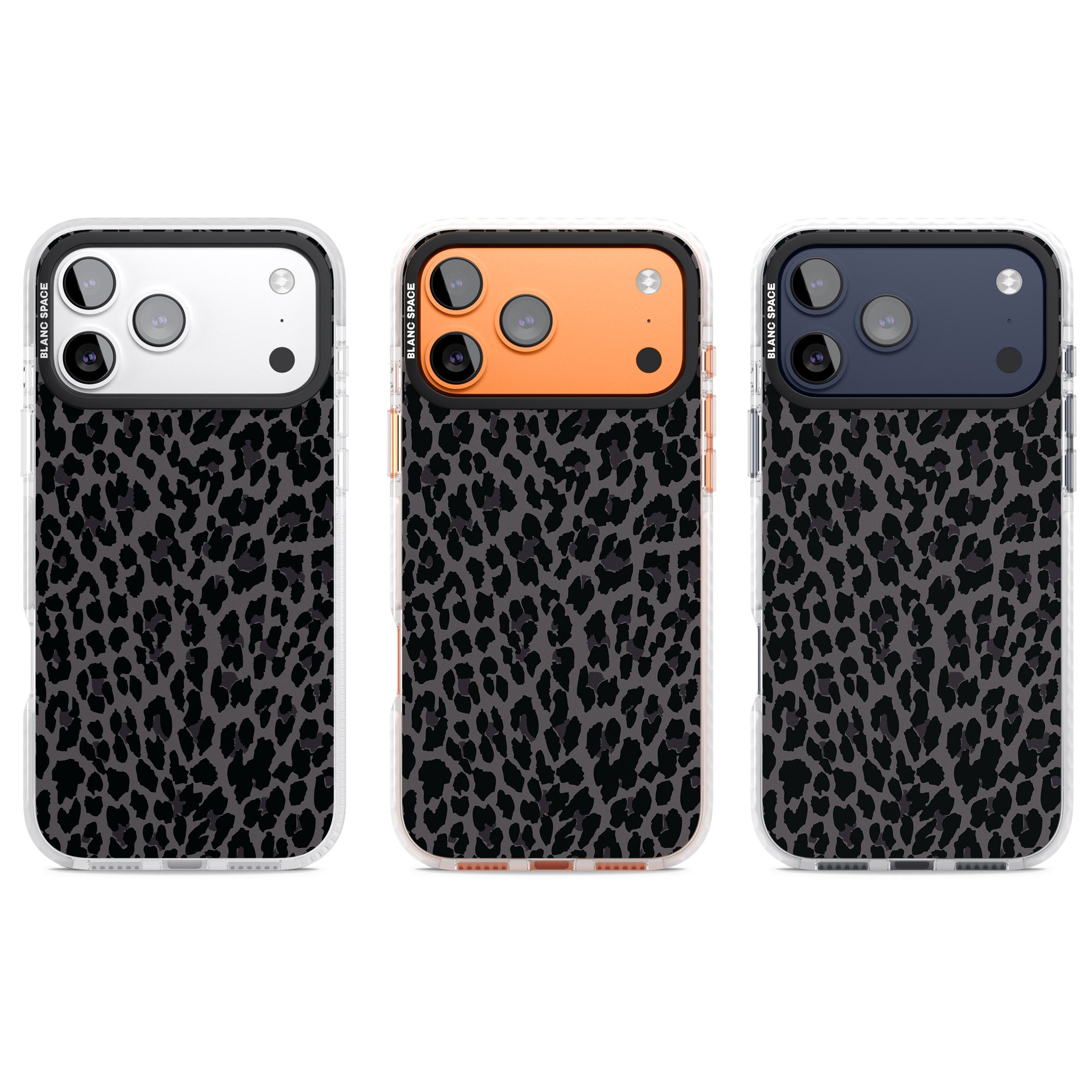 Dark Animal Print iPhone 17 Pro Impact Clear Phone Case APT Impact Protection