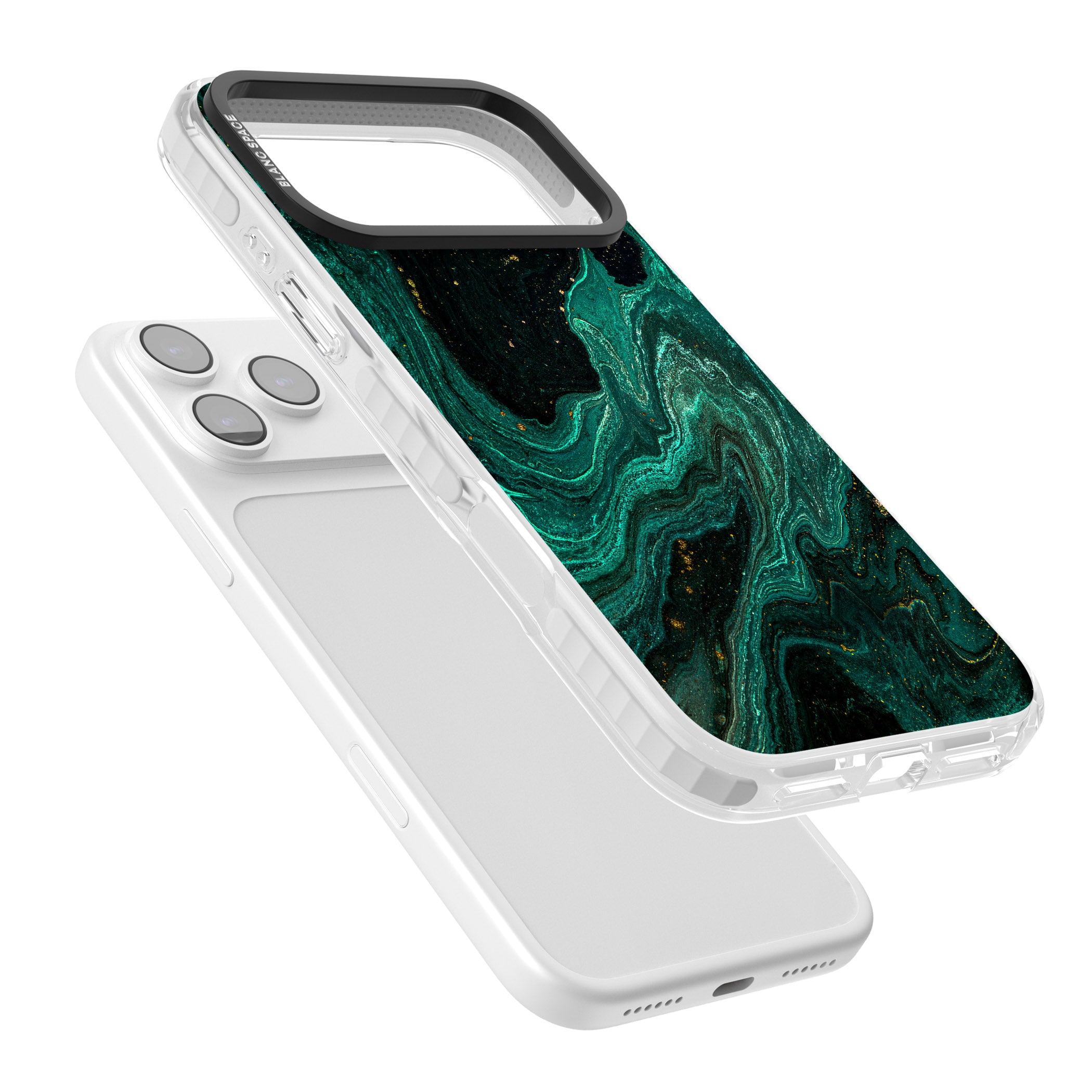 Emerald Lagoon iPhone 17 Pro Impact Clear Phone Case Colours