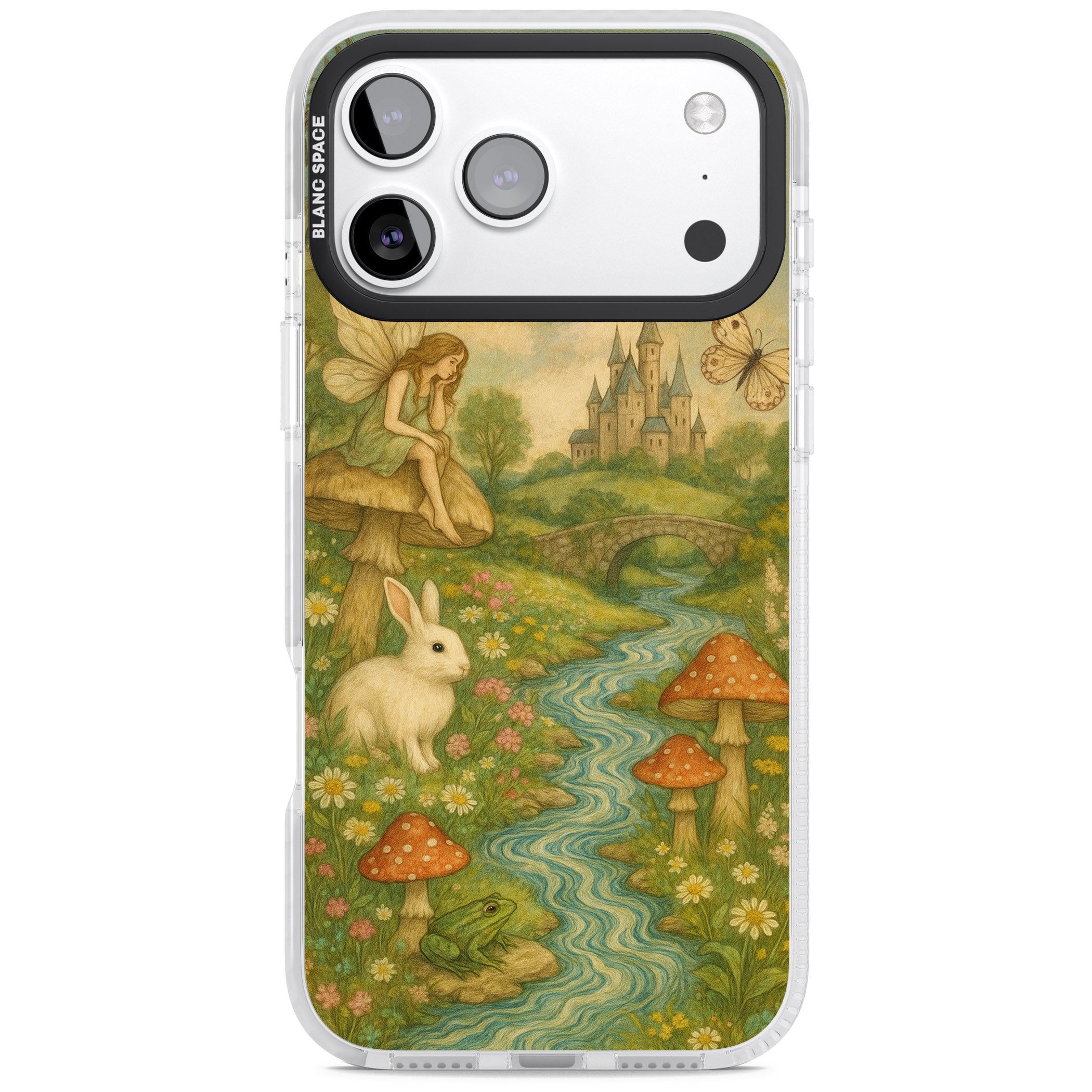 Castle Fairy iPhone 17 Pro Max Impact Clear Phone Case