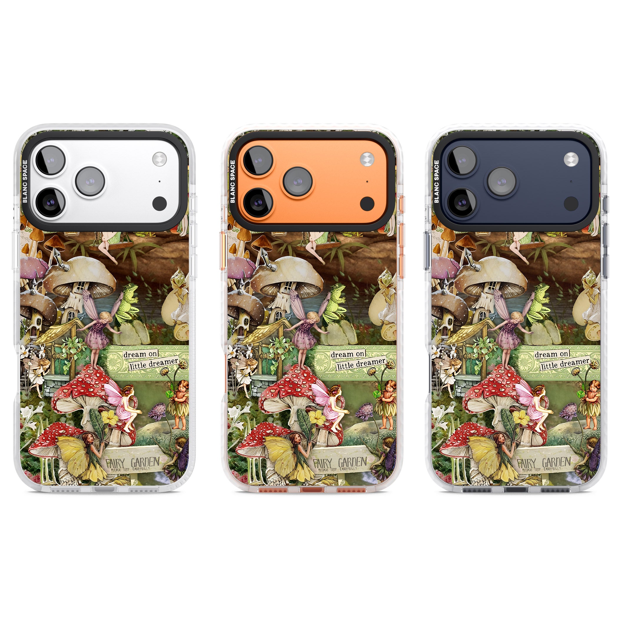 Dreamy Garden iPhone 17 Pro Impact Clear Phone Case APT Impact Protection