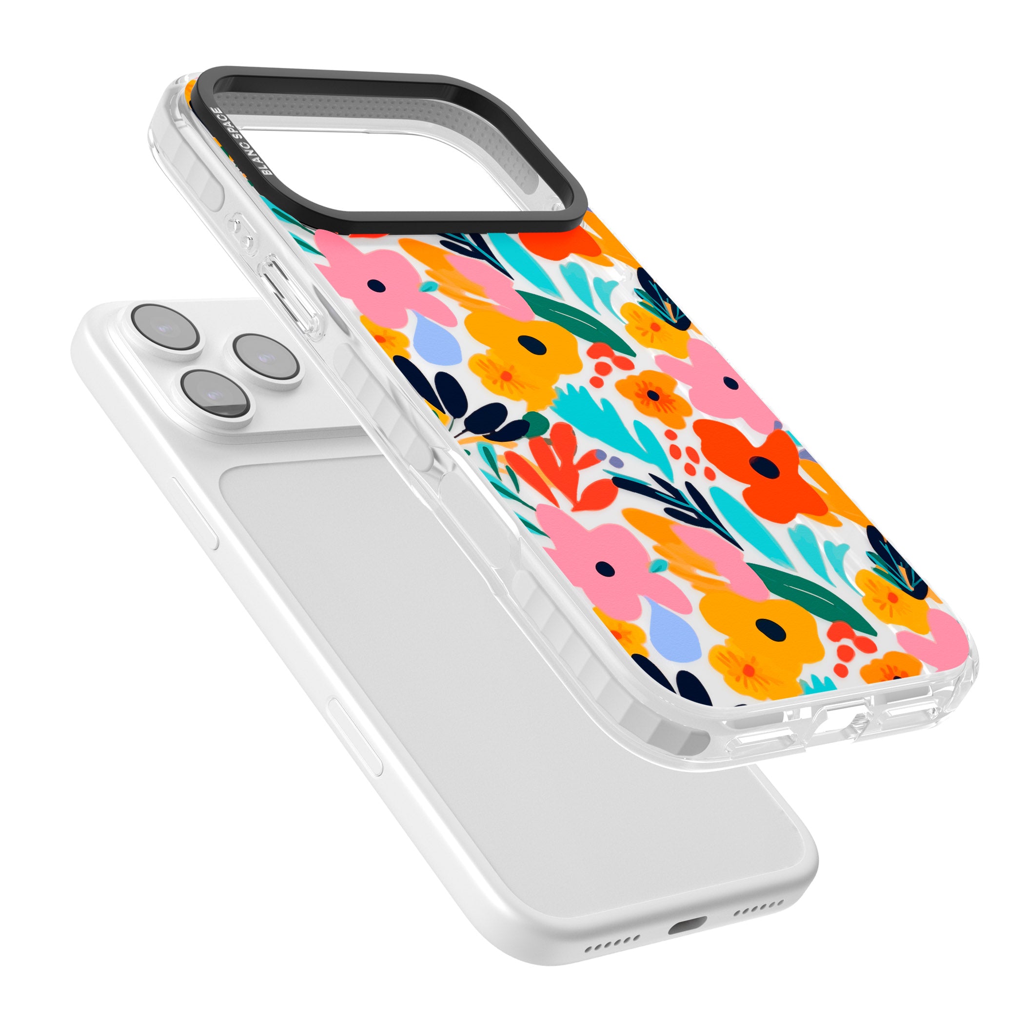Floral Fiesta iPhone 17 Pro Max Impact Clear Phone Case Colours