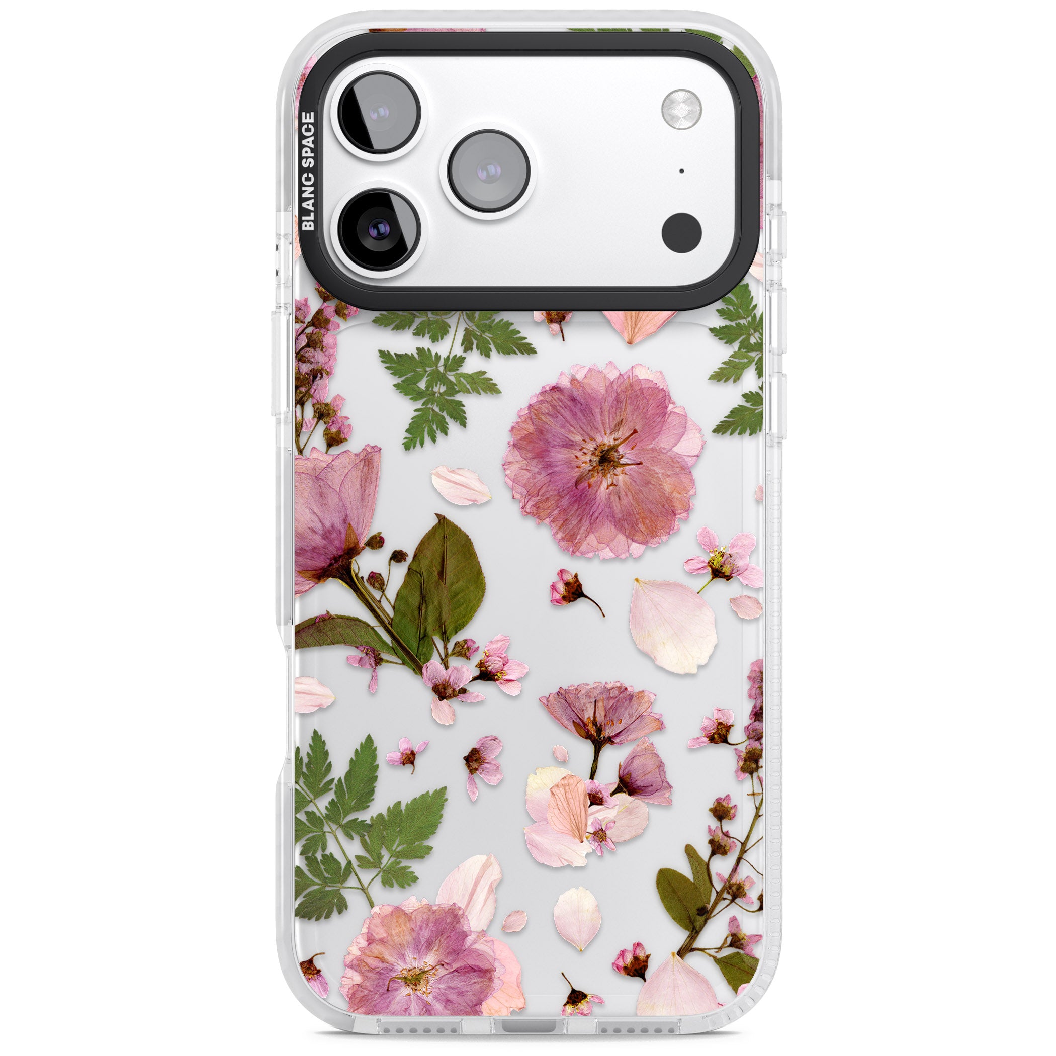 Blossom Bouquet iPhone 17 Pro Max Impact Clear Phone Case