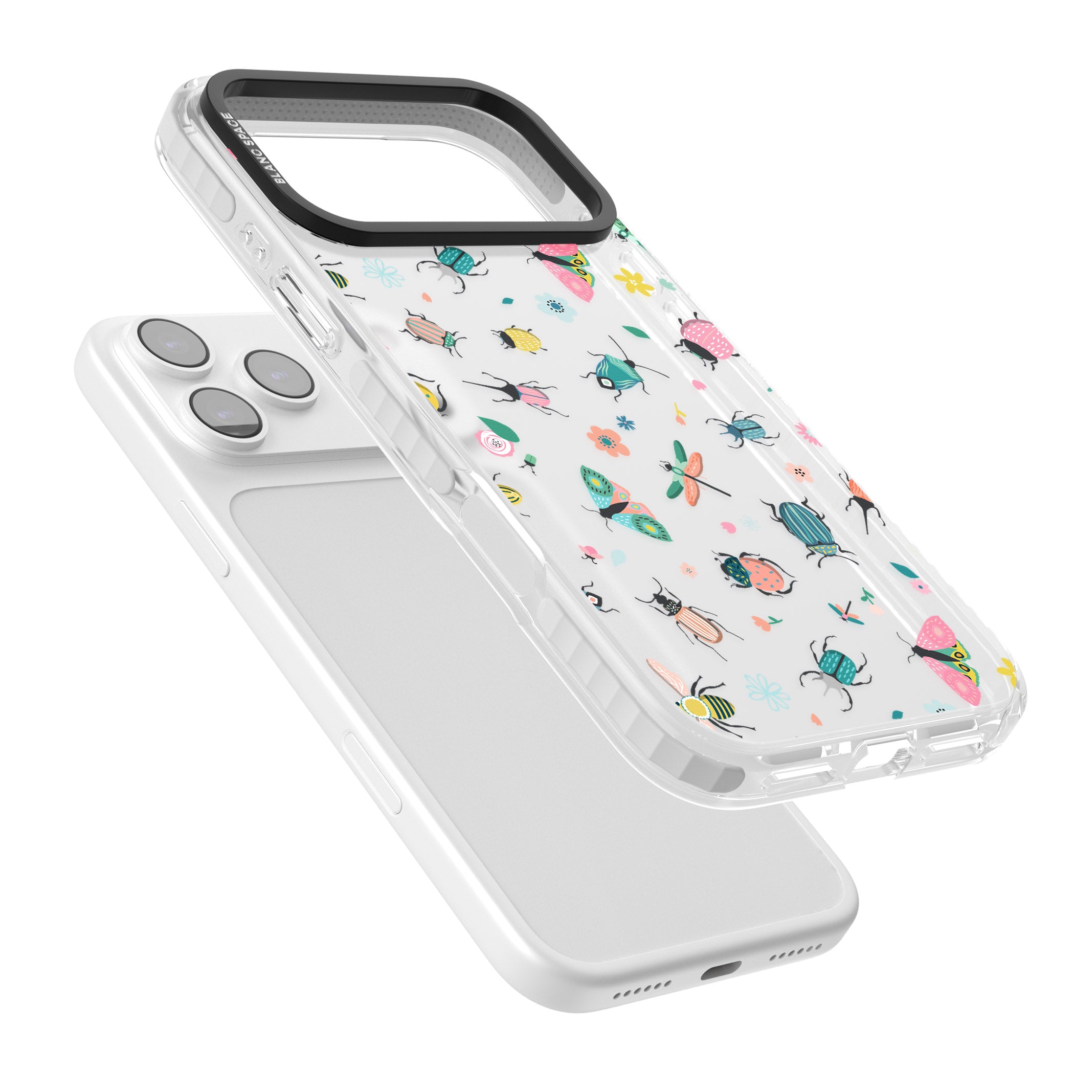Playful Bug Life iPhone 17 Pro Impact Clear Phone Case Colours