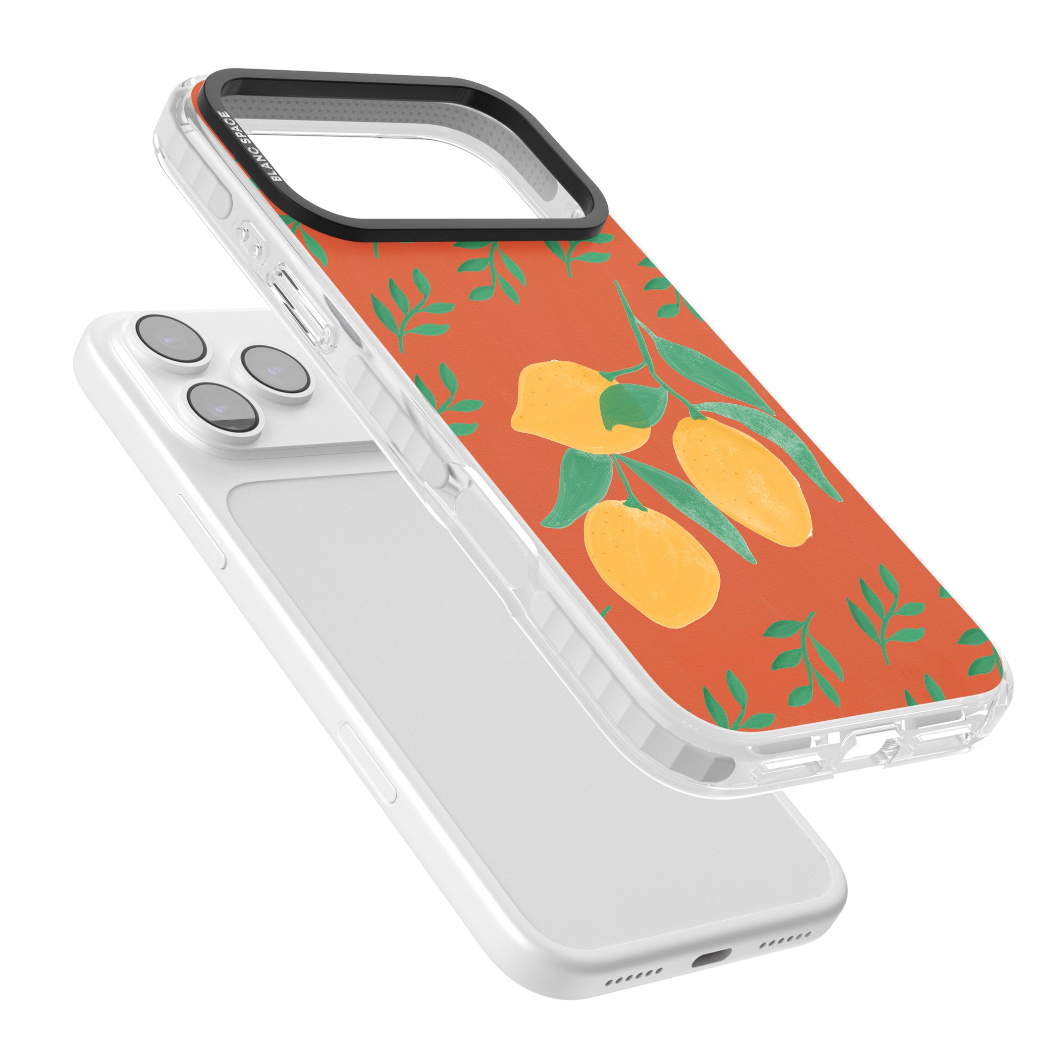 Tuscan Lemons iPhone 17 Pro Max Impact Clear Phone Case Colours
