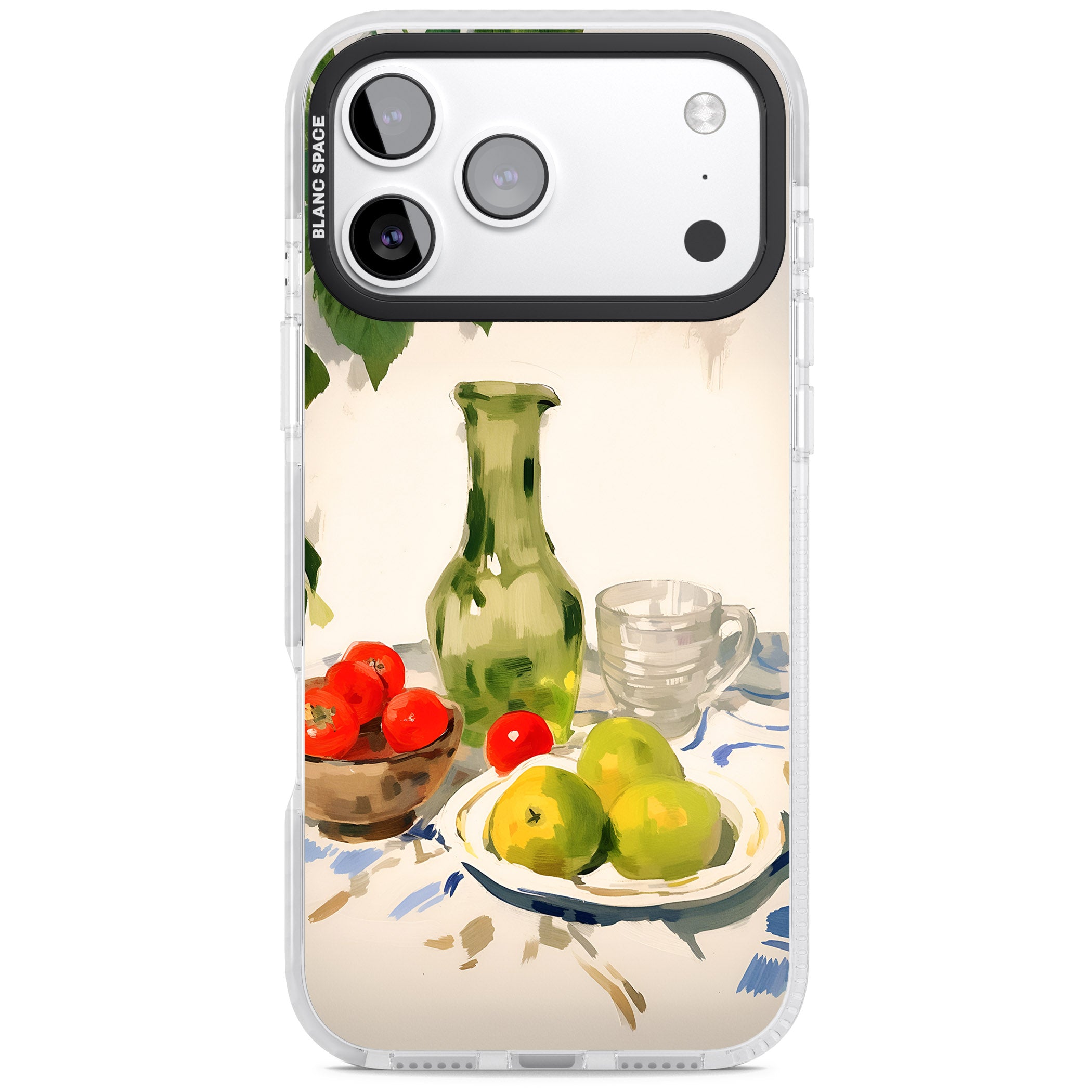 Green Carafe iPhone 17 Pro Max Impact Clear Phone Case