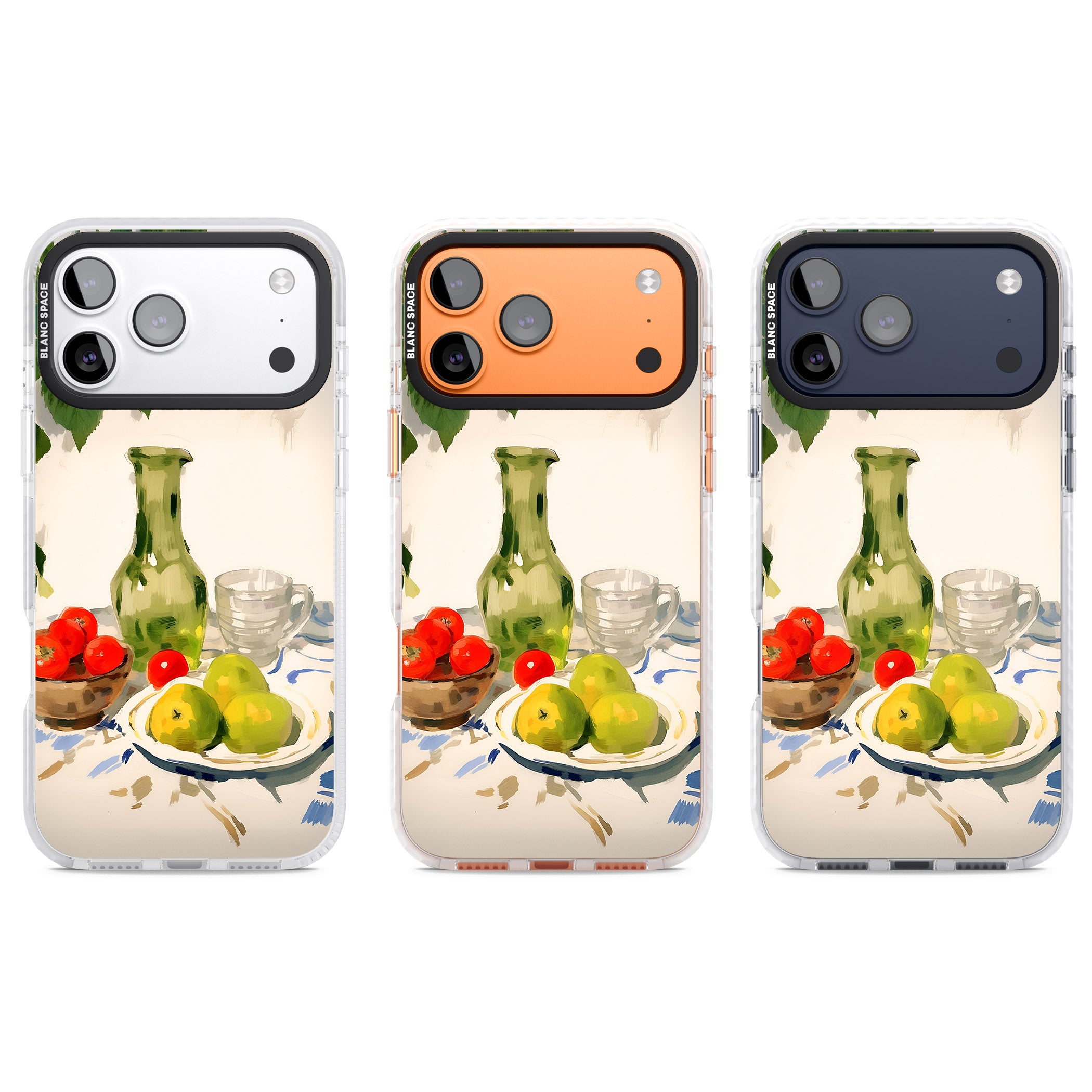 Green Carafe iPhone 17 Pro Impact Clear Phone Case APT Impact Protection