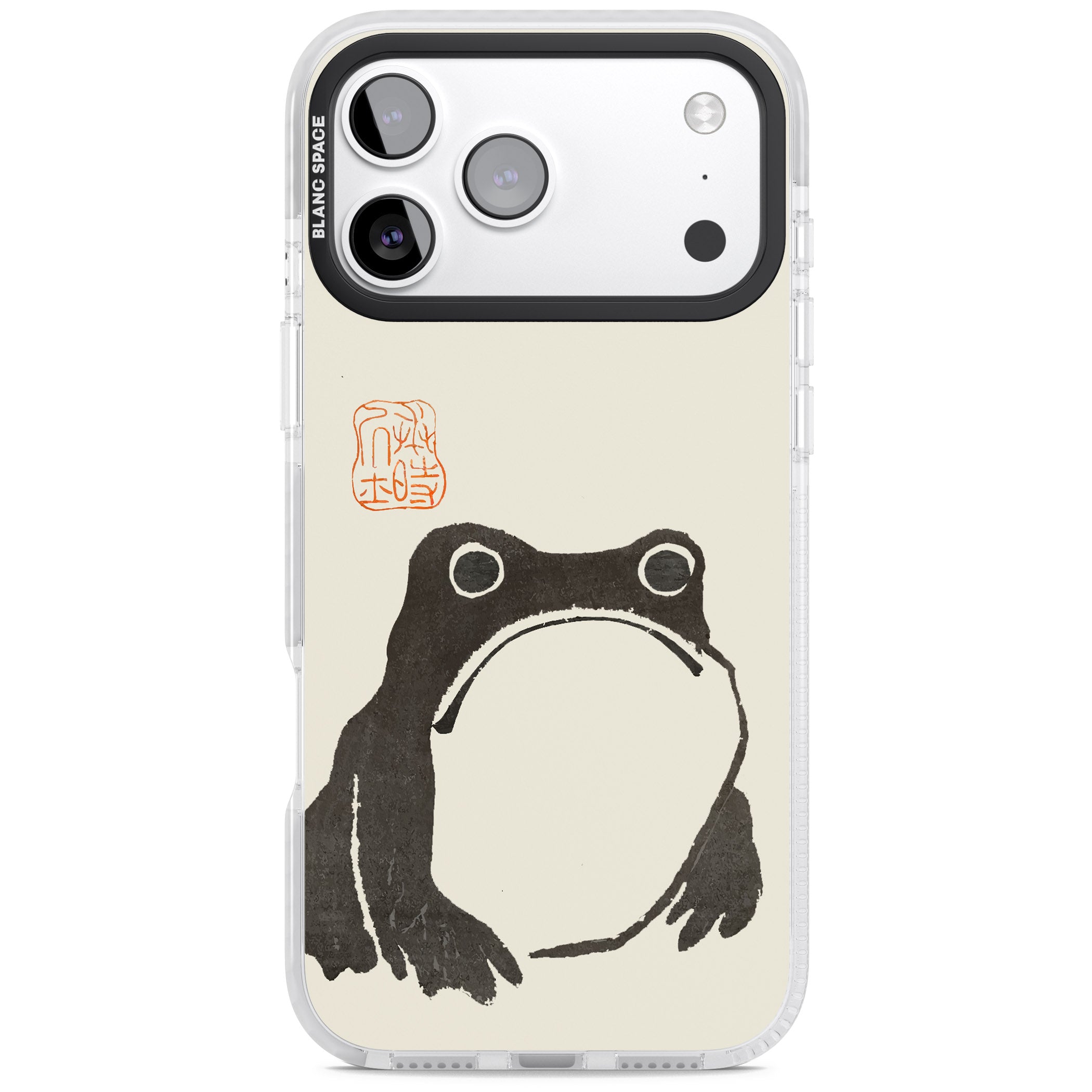 Matsumoto Hoji Frog iPhone 17 Pro Impact Clear Phone Case
