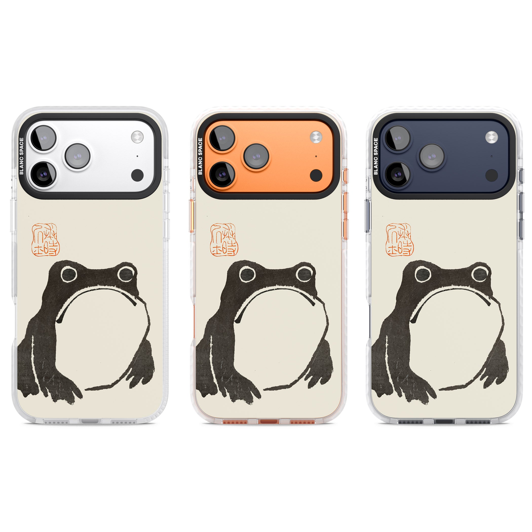 Matsumoto Hoji Frog iPhone 17 Pro Impact Clear Phone Case APT Impact Protection