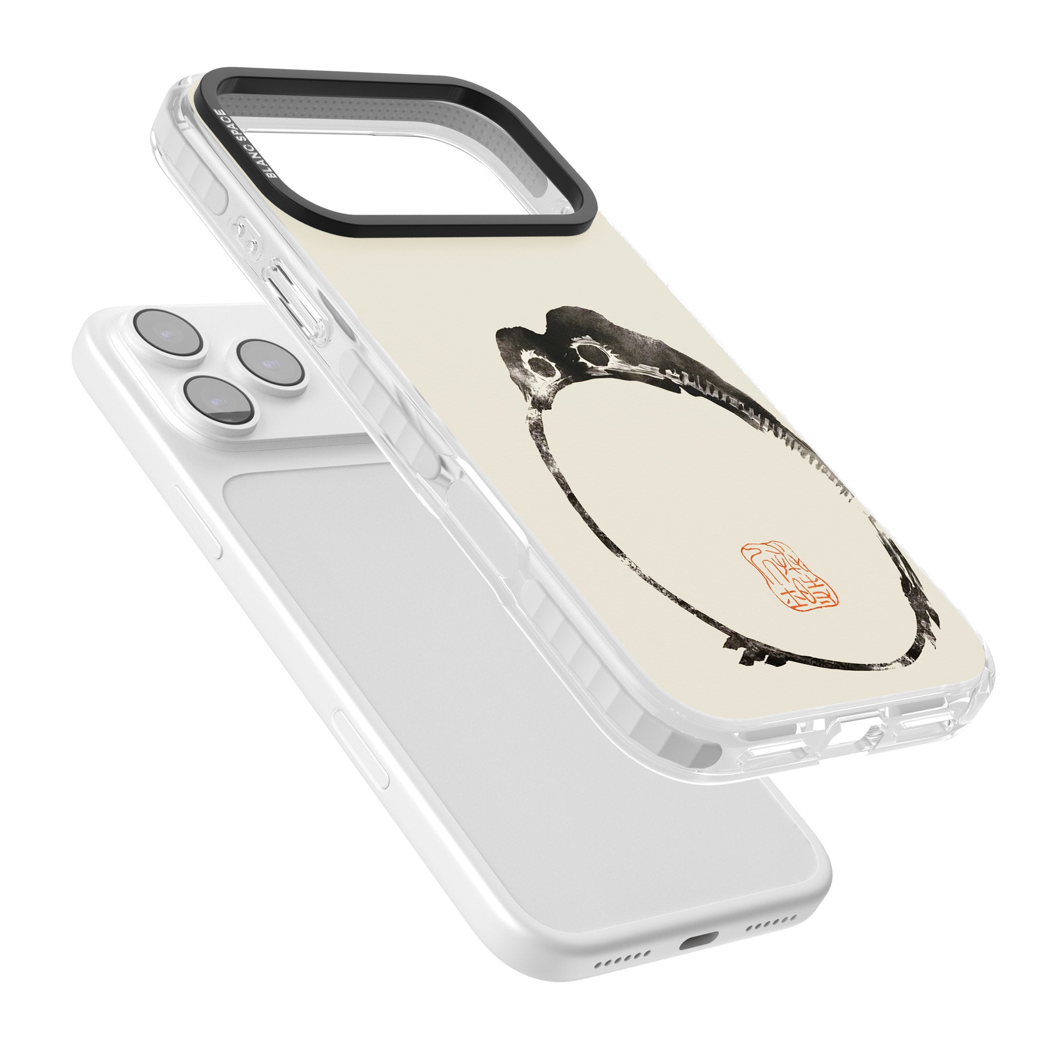 Matsumoto Hoji Round Frog iPhone 17 Pro Impact Clear Phone Case Colours